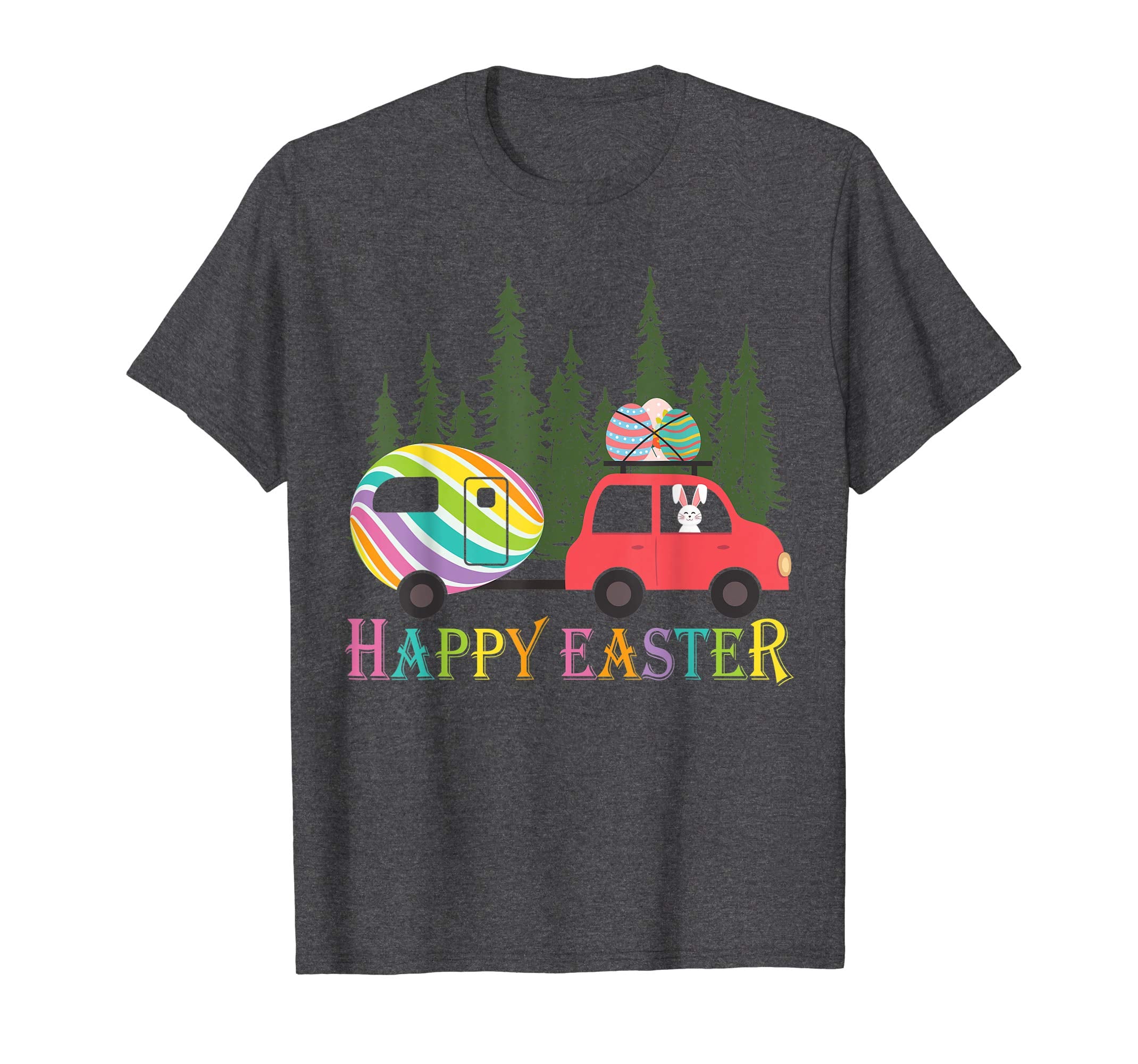 Camping shirt Happy Easter Day Bunny eggs for men women kid