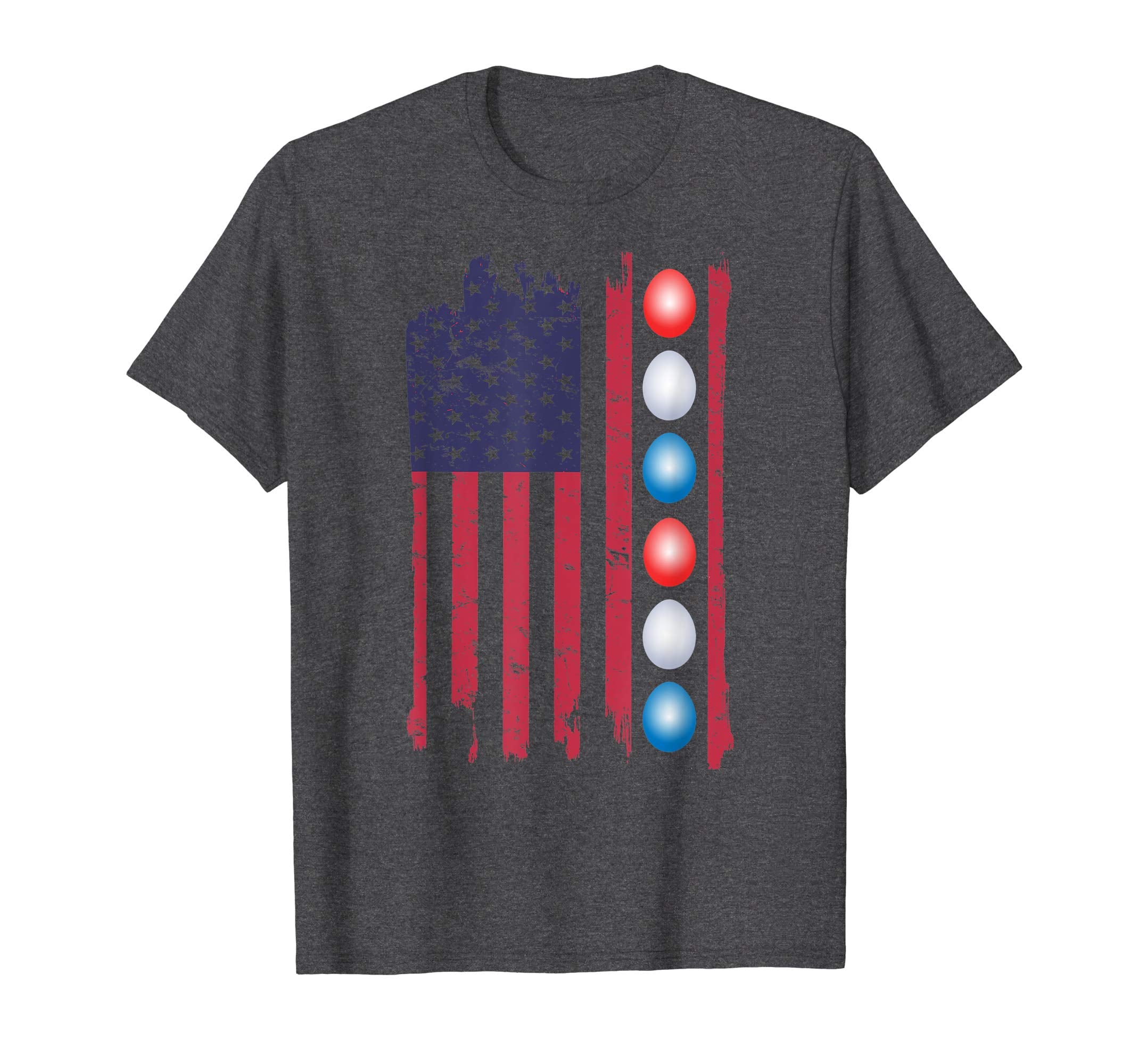 Funny Easter Shirt American Flag Patriotic Easter Gift Tee