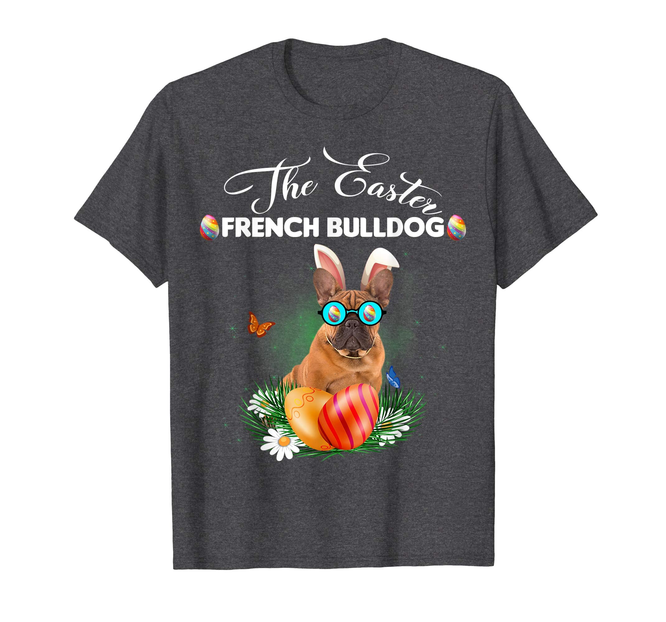 French Bulldog Bunny Easter Day Dog Gifts T-Shirt