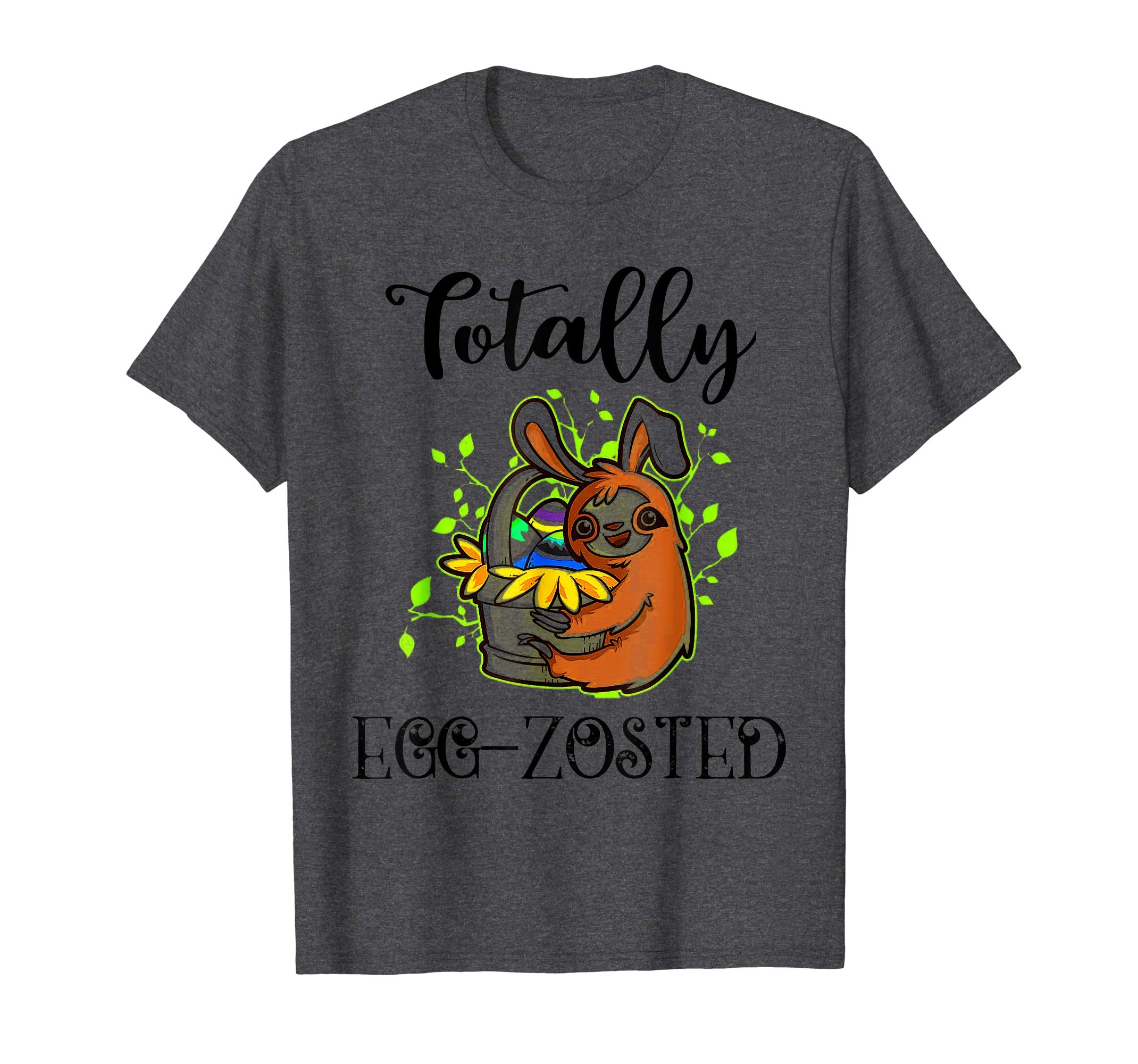 Sloth Easter T-Shirt For Lazy Tired People Adult Humor Gift