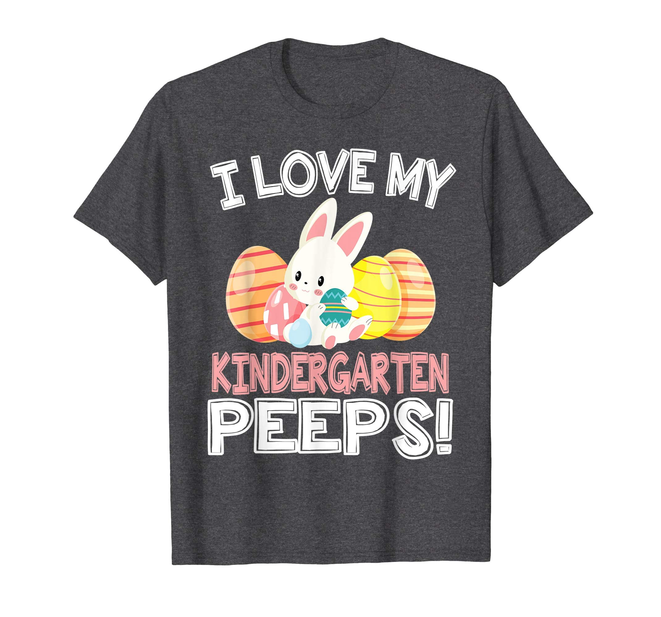 Rabbit &amp; Easter Eggs I Love My Kindergarten Peeps Teacher