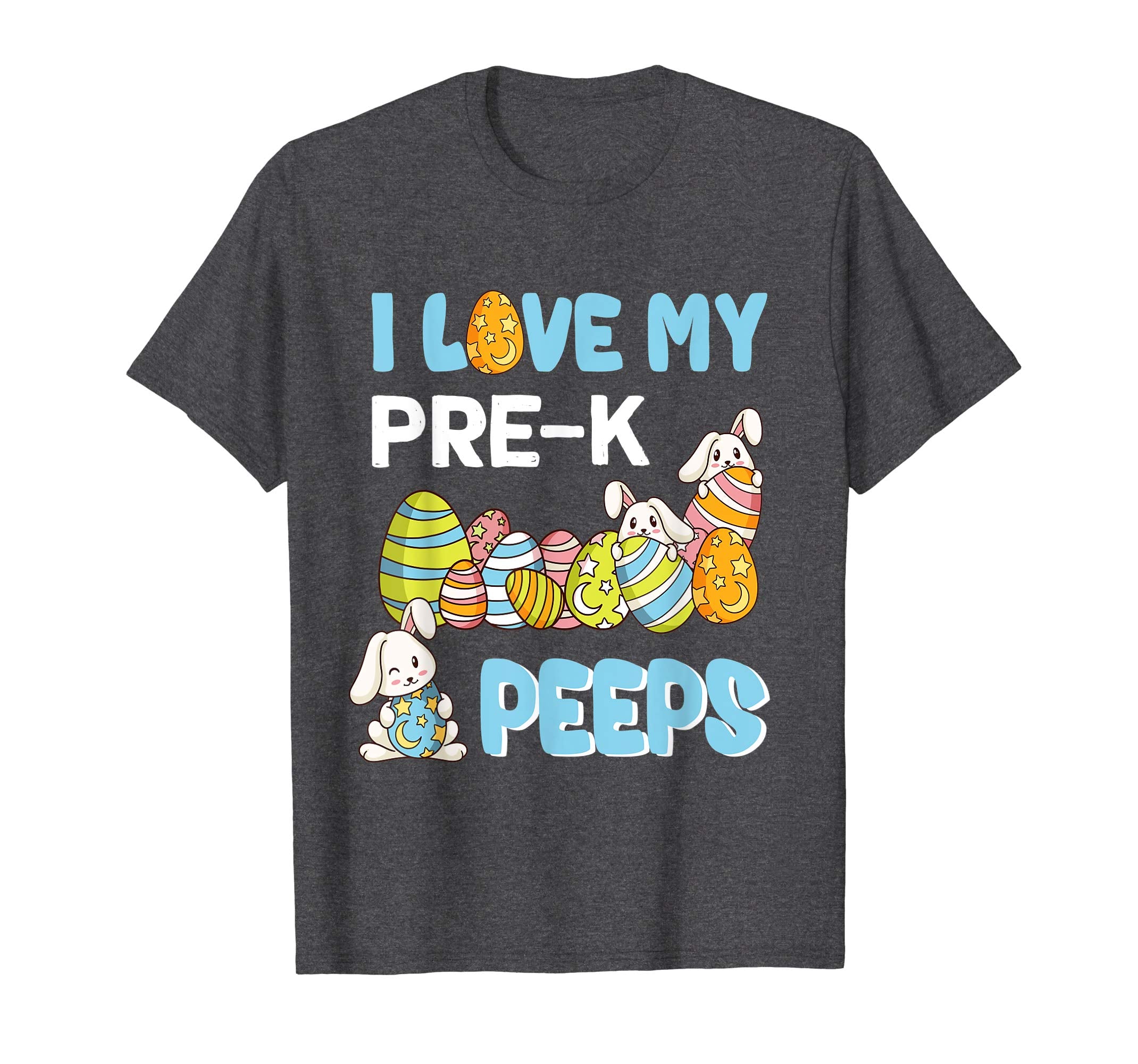 I Love My Pre-k Peeps T-Shirt Easter Day Gift