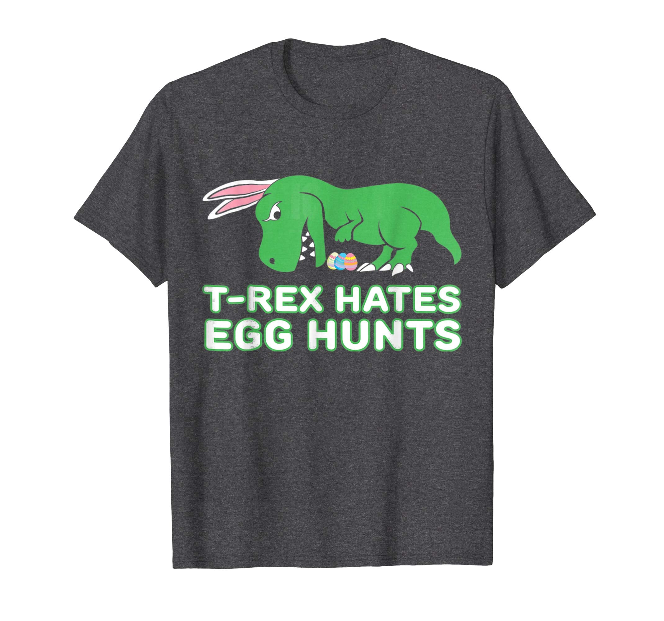 Funny T-rex Dinosaur Easter Shirt for Easter Egg Hunt Gift