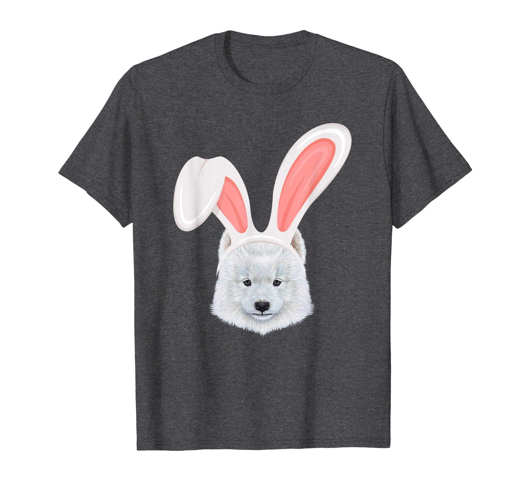 American Eskimo Dressed As Easter Bunny Rabbit Ears T-Shirt