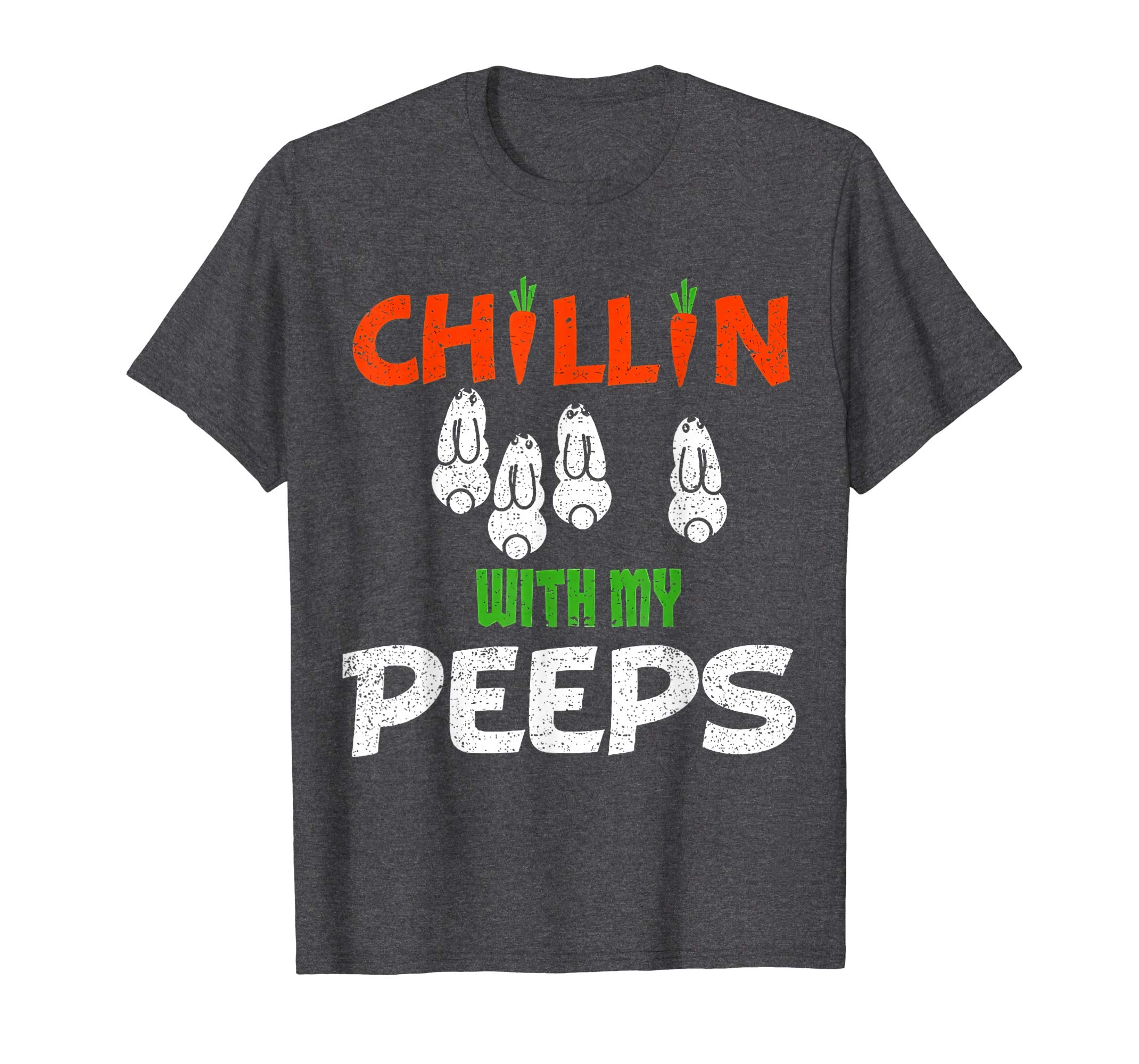 Chillin' With My Peeps Easter Bunny T-Shirt