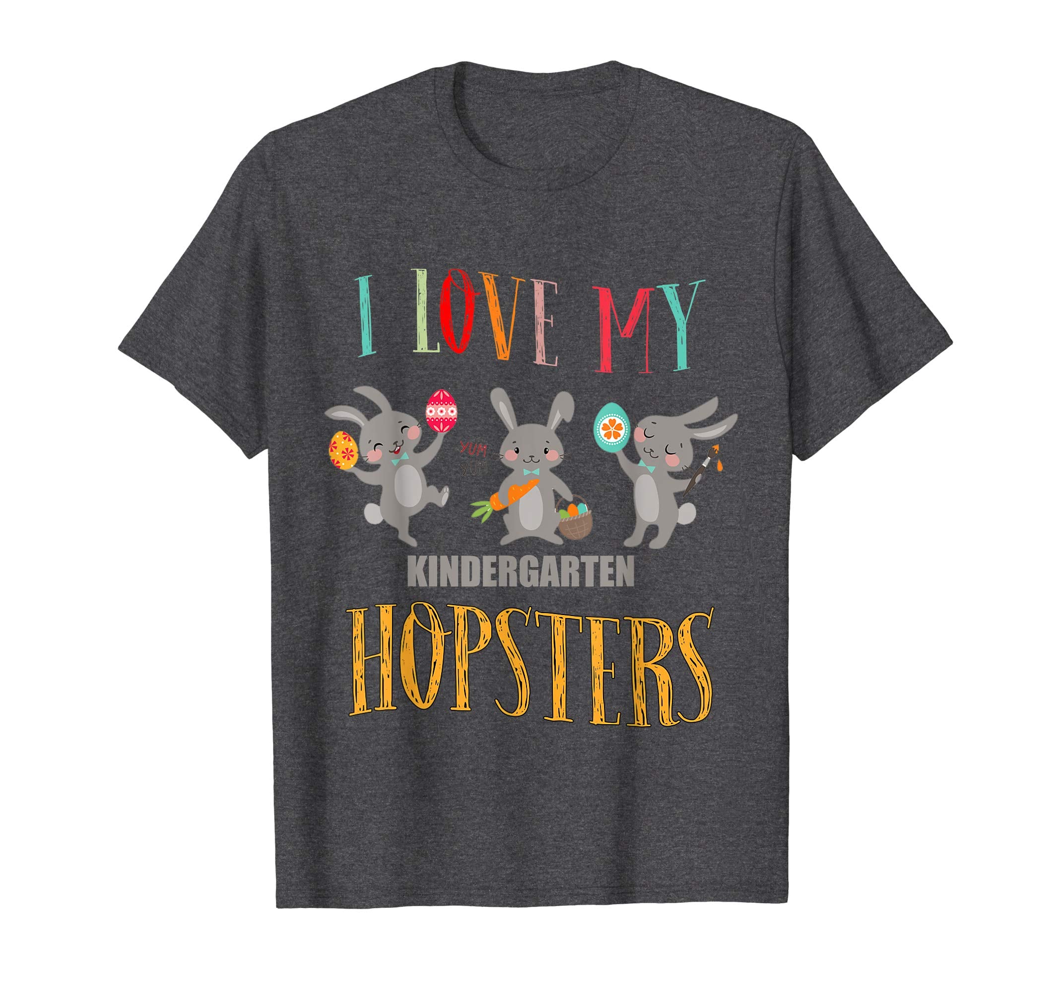 I Love My Kindergarten Shirts Easter Gift For Teacher Shirt