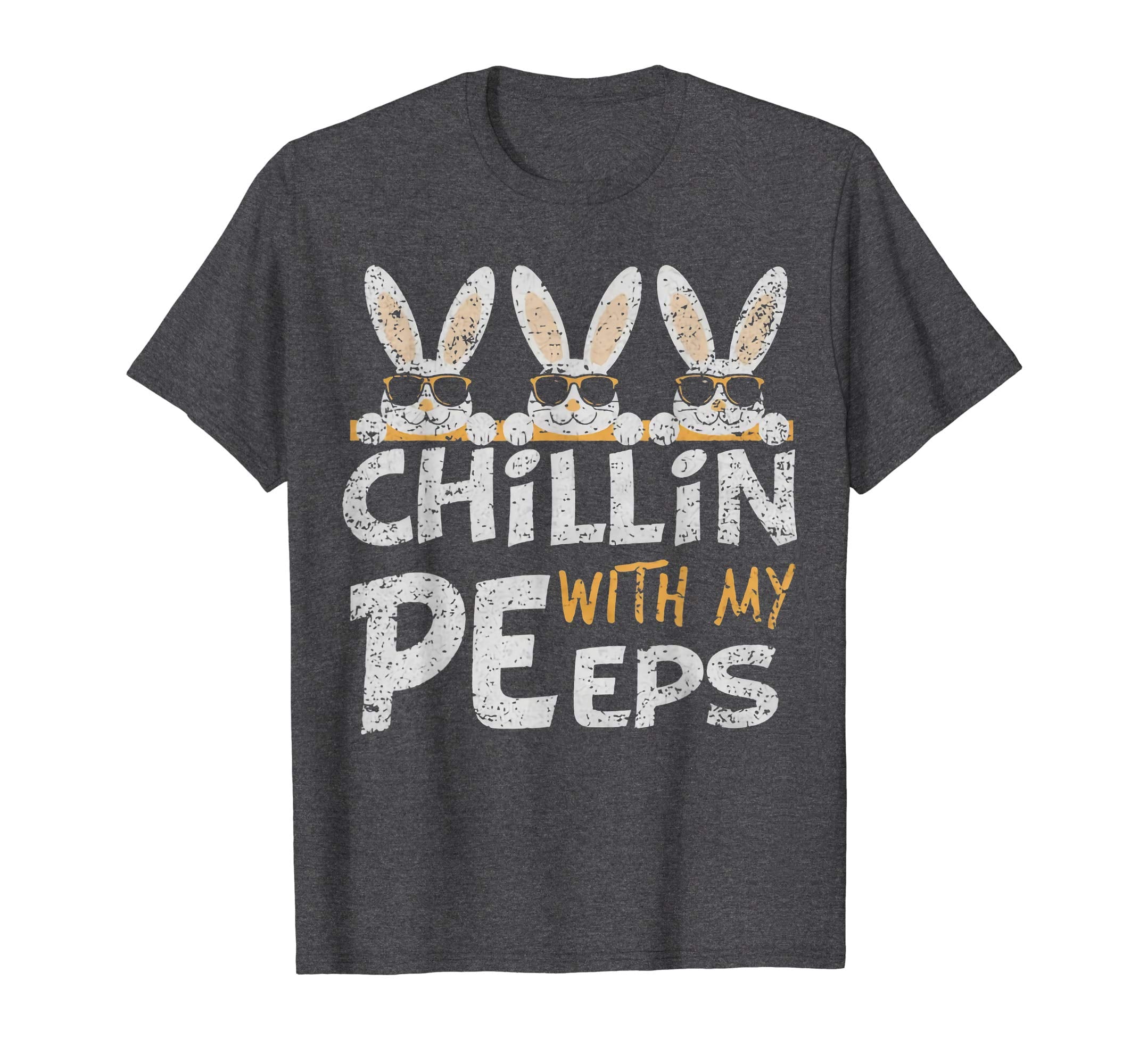 Chillin' With My Peeps Easter Bunny T-Shirt