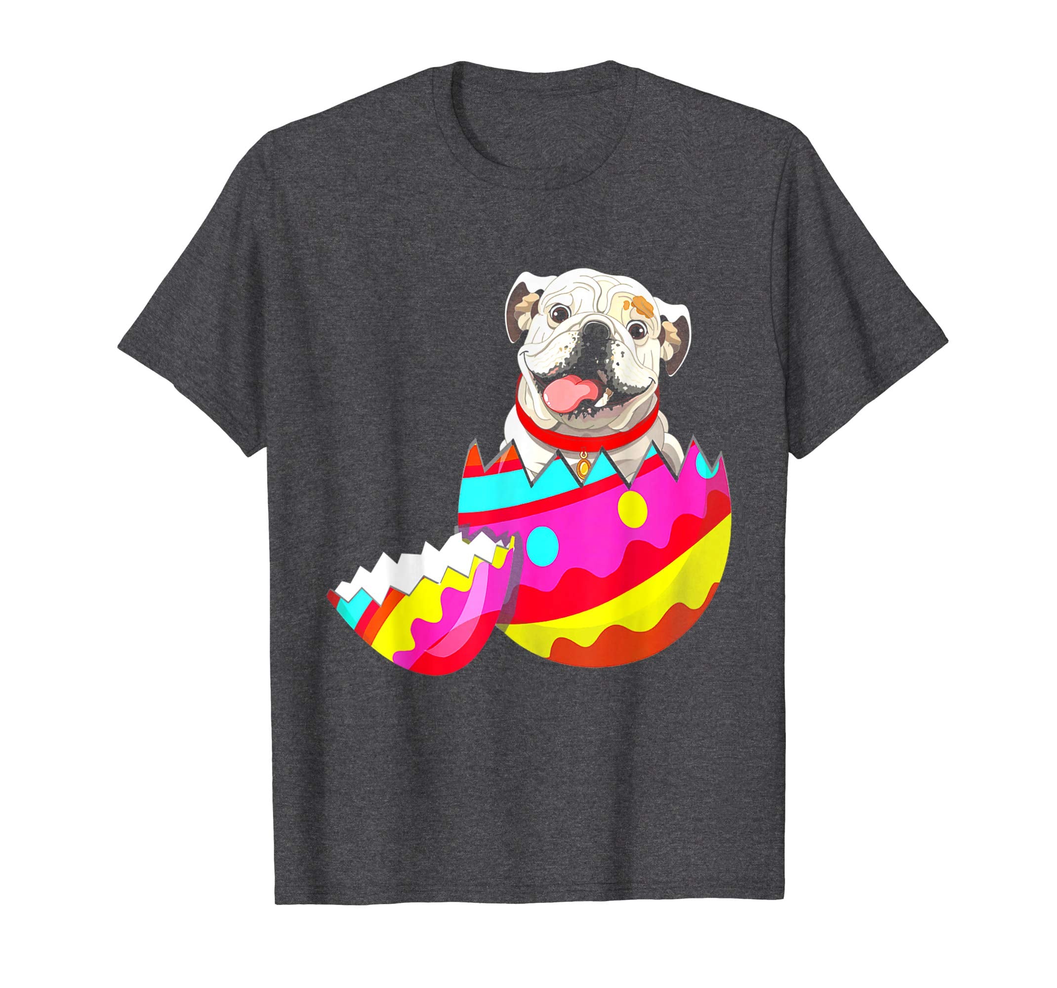 Bulldog Easter Egg T-shirt Funny Bulldog Easter Outfit Gift