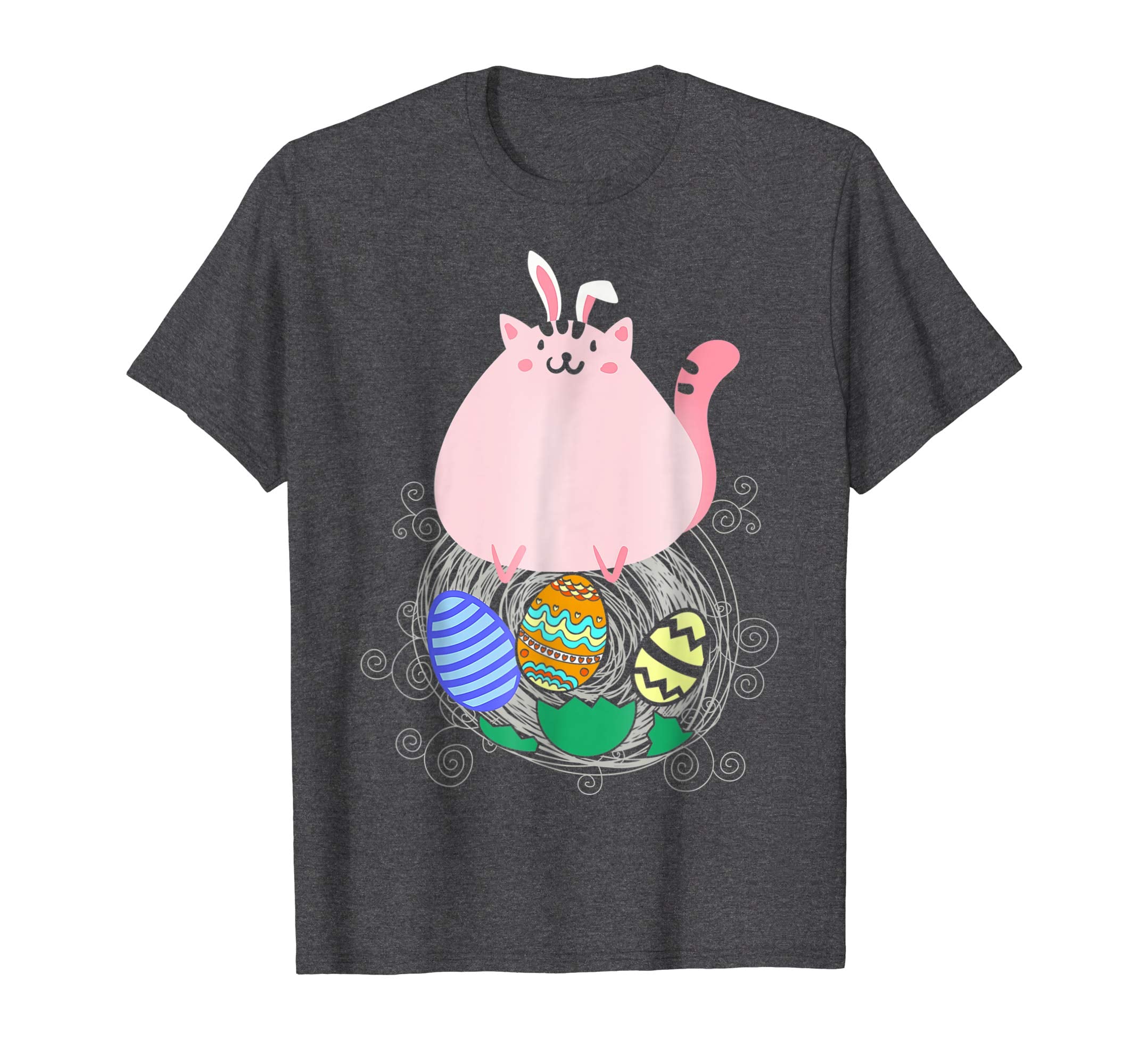 Bunny Cat Easter Day T shirt