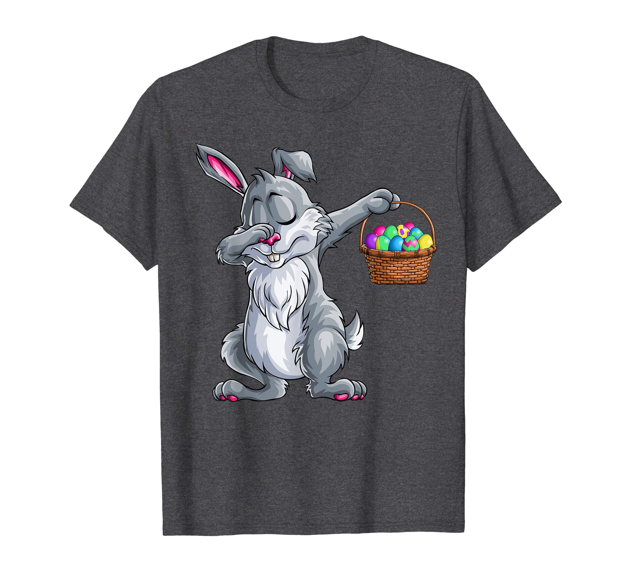Dabbing Easter Bunny T Shirt Men Women Kids Basket Eggs Gift