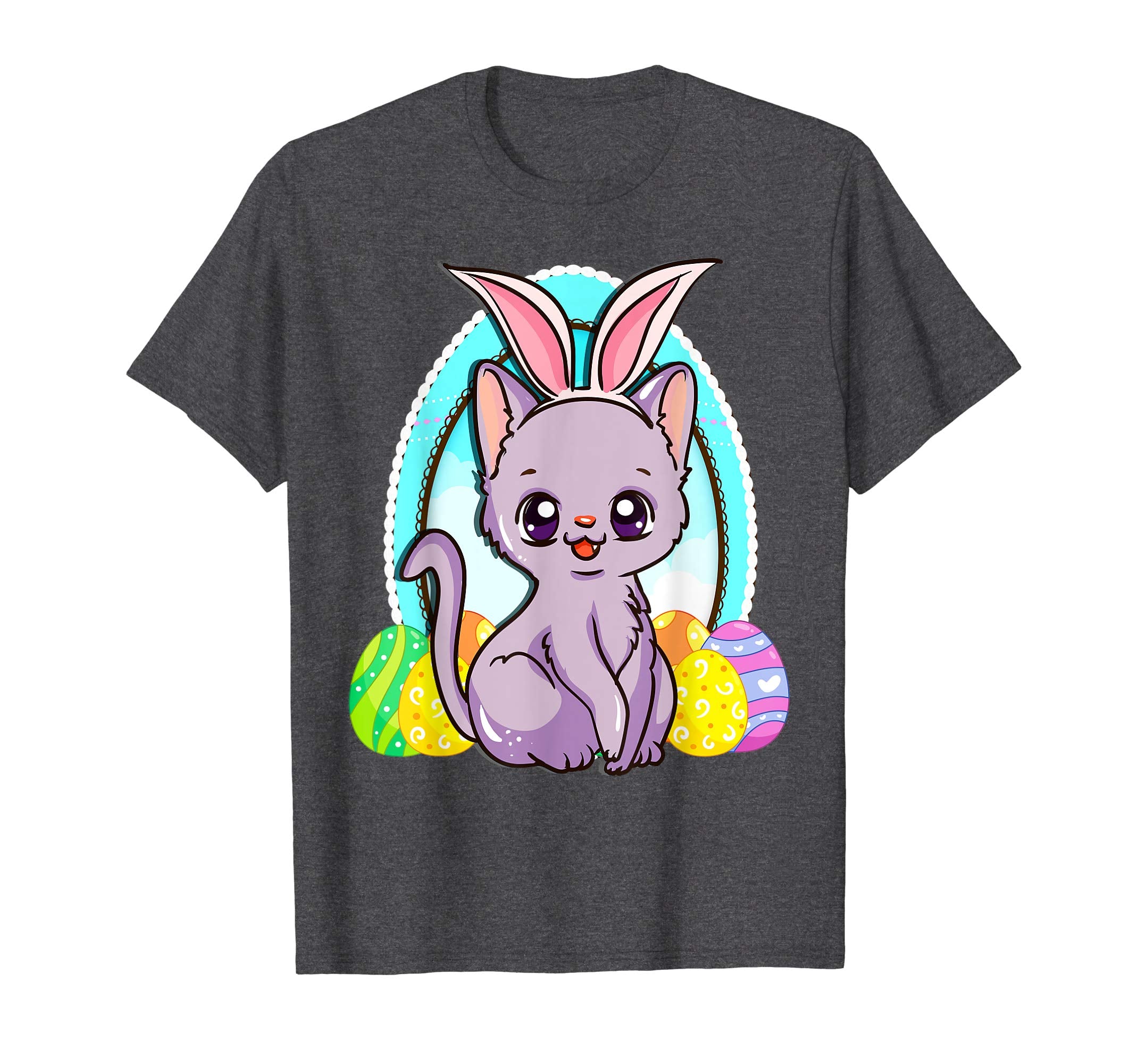 Easter Day Shirt Women Kitten Lover Gifts