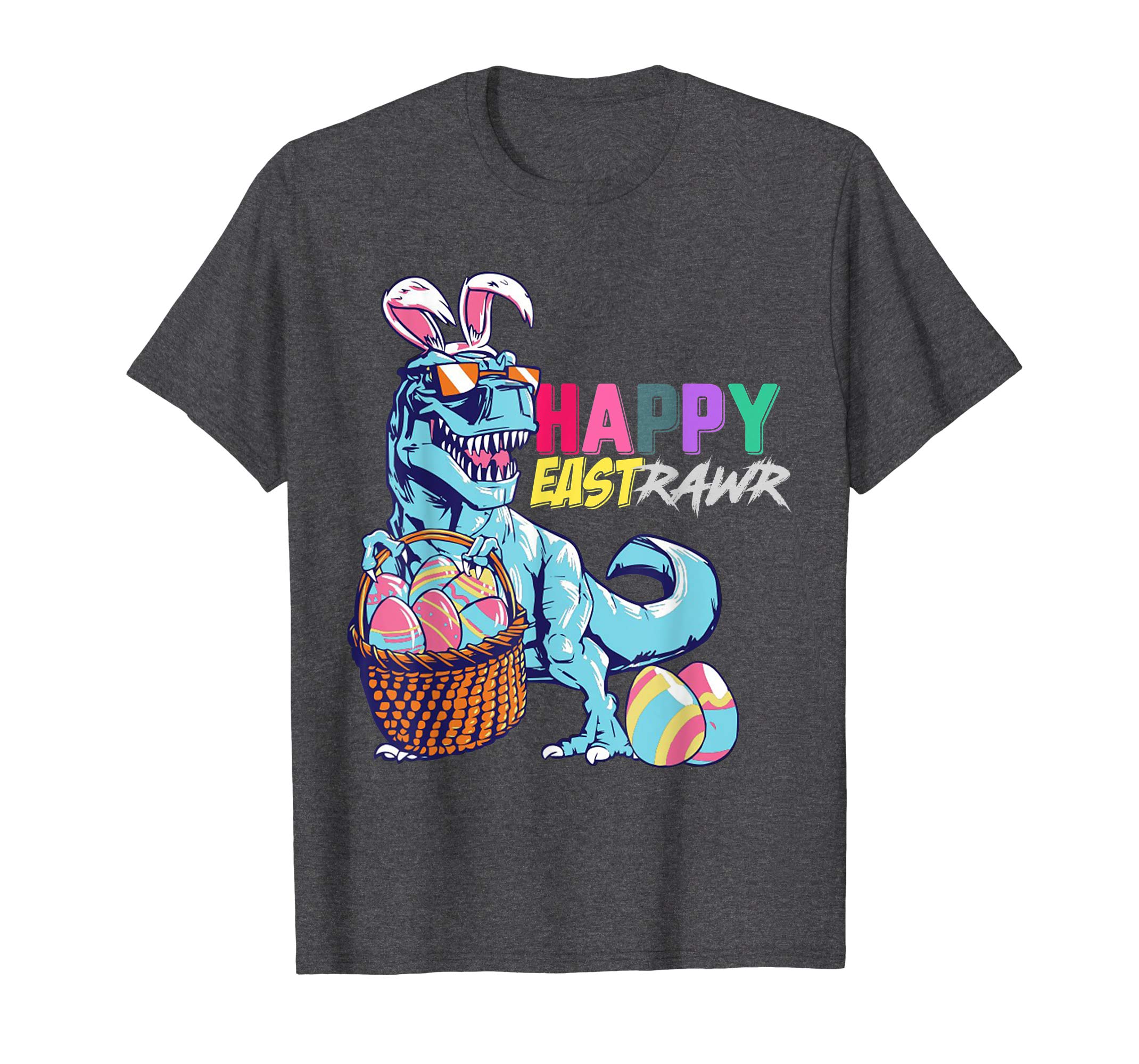 Happy Eastrawr Funny T-Rex Dinosaur Easter Bunny Shirt