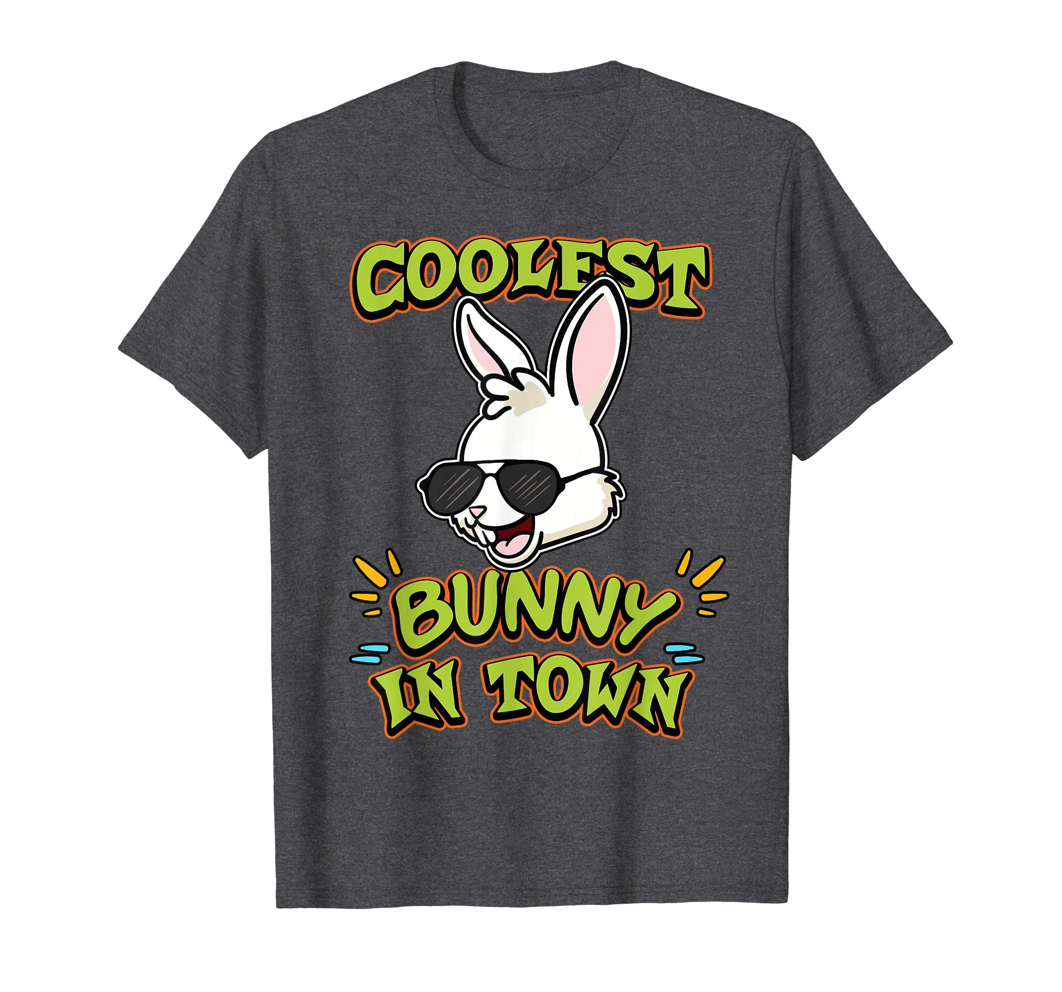 Coolest Bunny in Town Easter Day T Shirt Egg Hunt Gift Idea