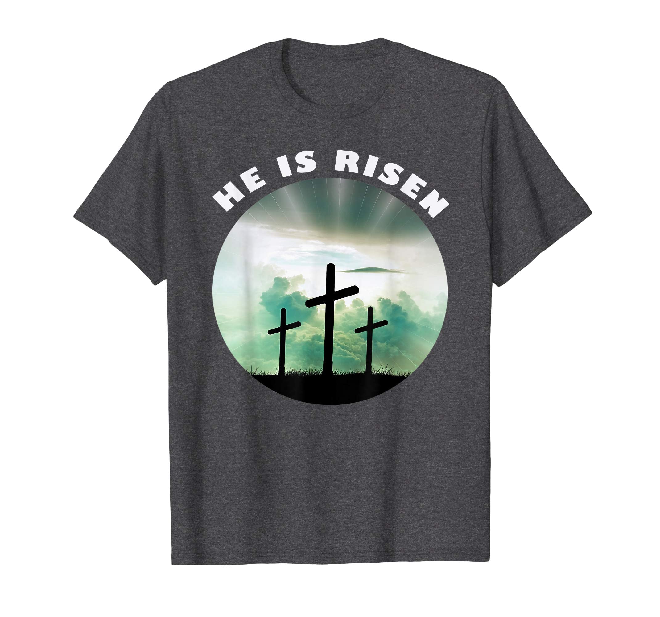 He is Risen Inspirational Cross Easter Jesus Worship Shirt