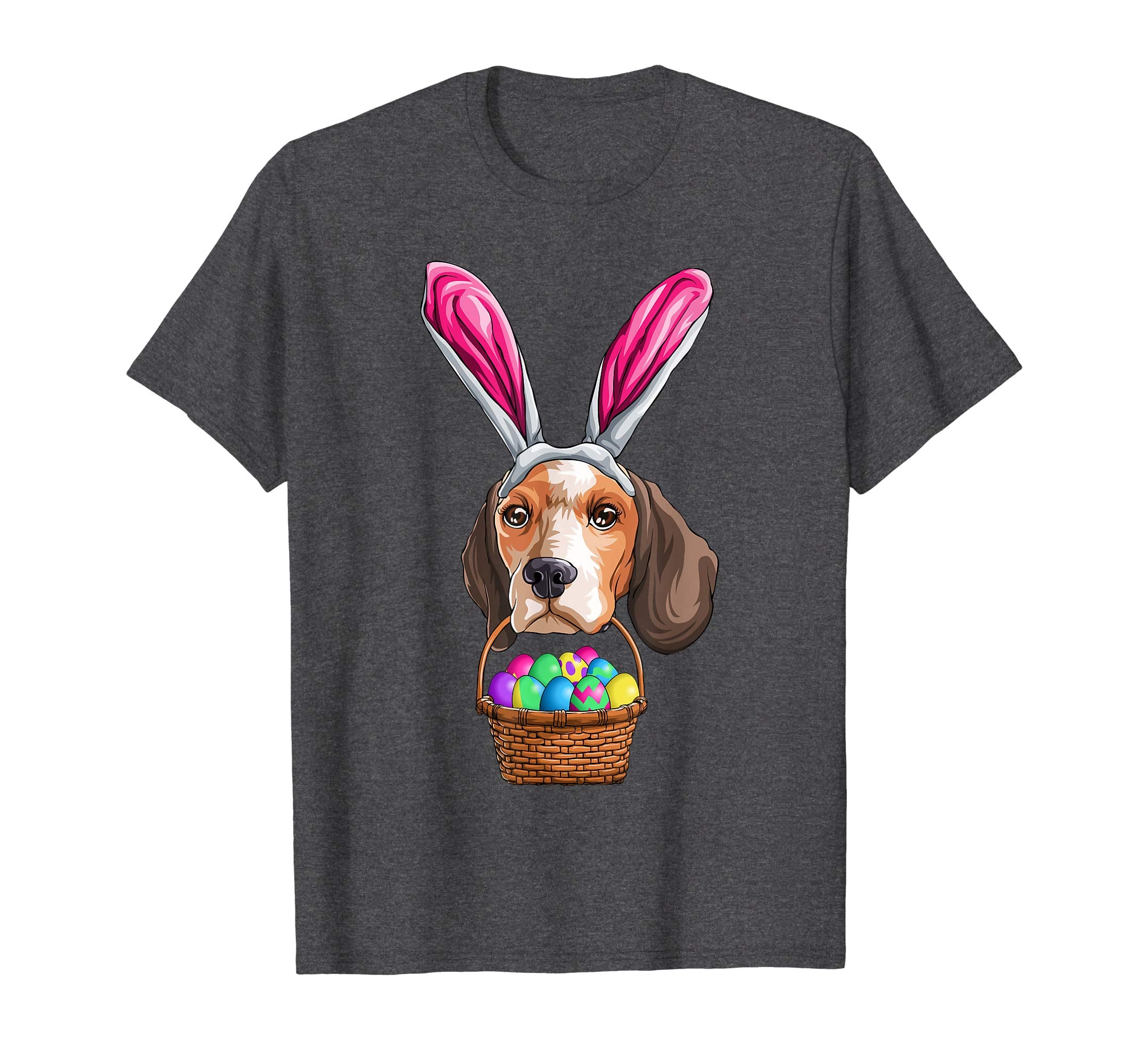 Easter Beagle T Shirt Men Women Kids Bunny Basket Eggs Gift