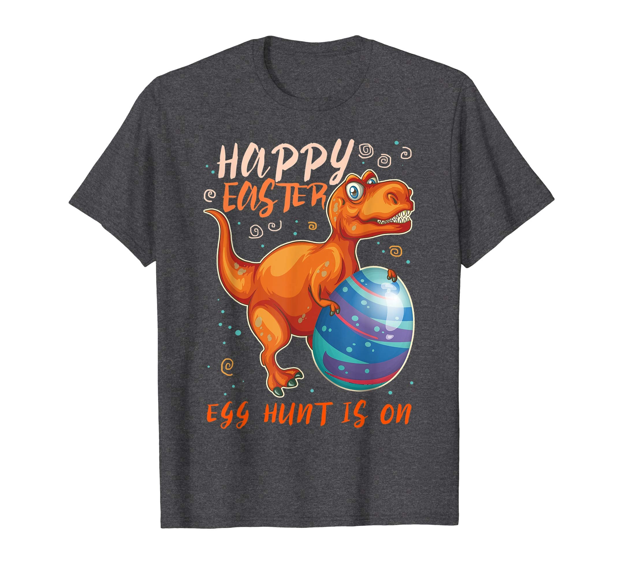 T Rex Happy Easter Egg Hunt Is On T Shirt For Kids Women Men