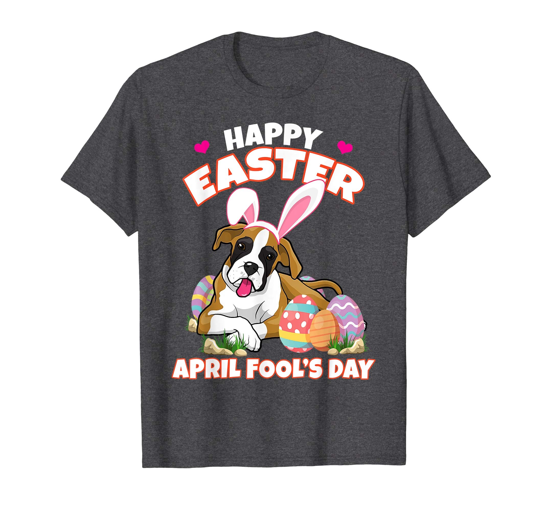 Happy Easter April Fool's Day Funny Boxer T Shirt