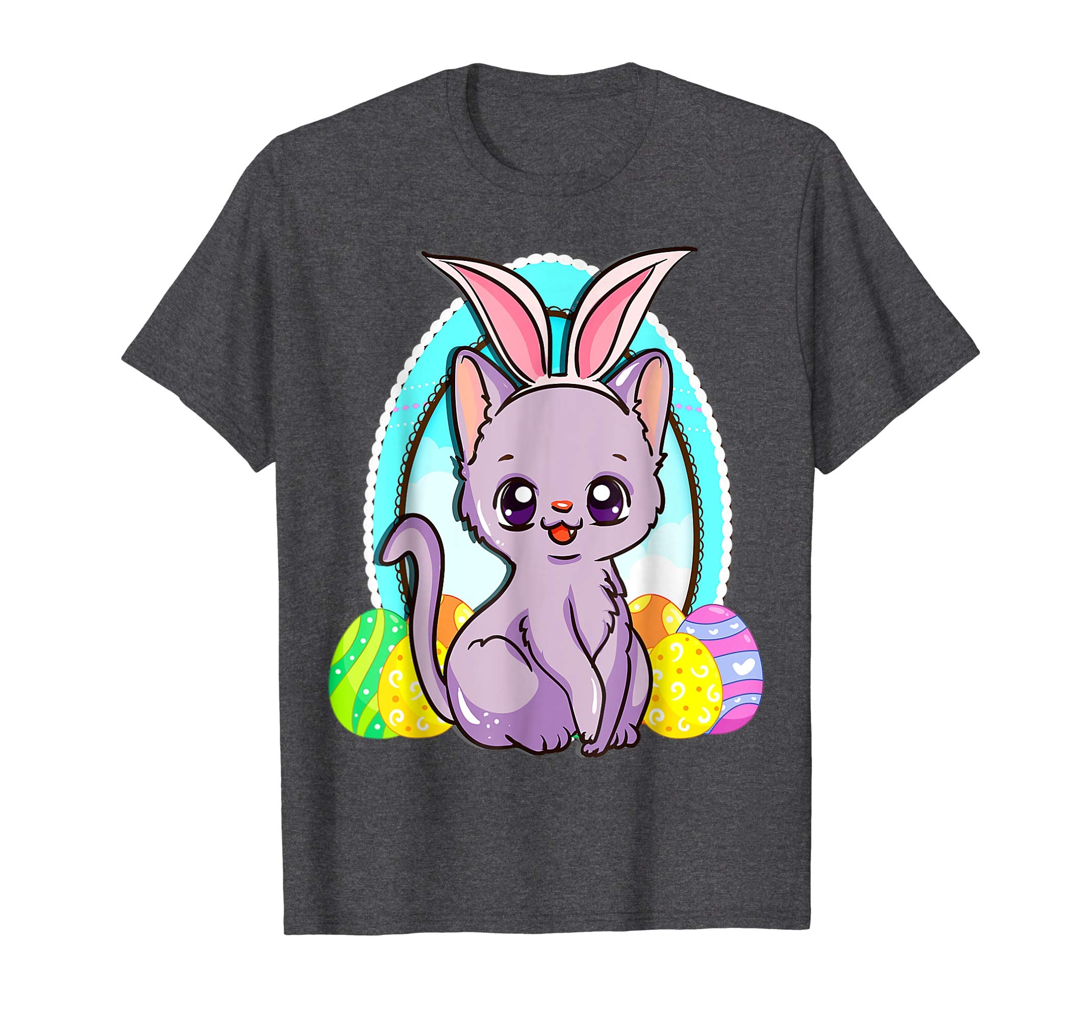 Easter Day Shirt Women Kitten Lover Gifts
