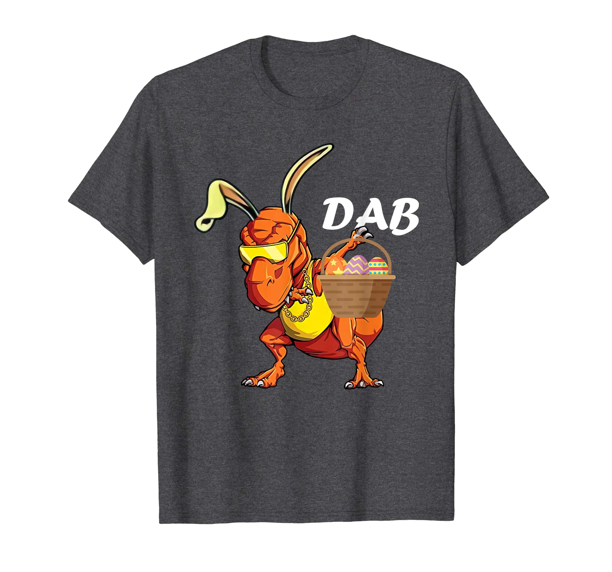 dinosaurs dabbing easter egg shirt