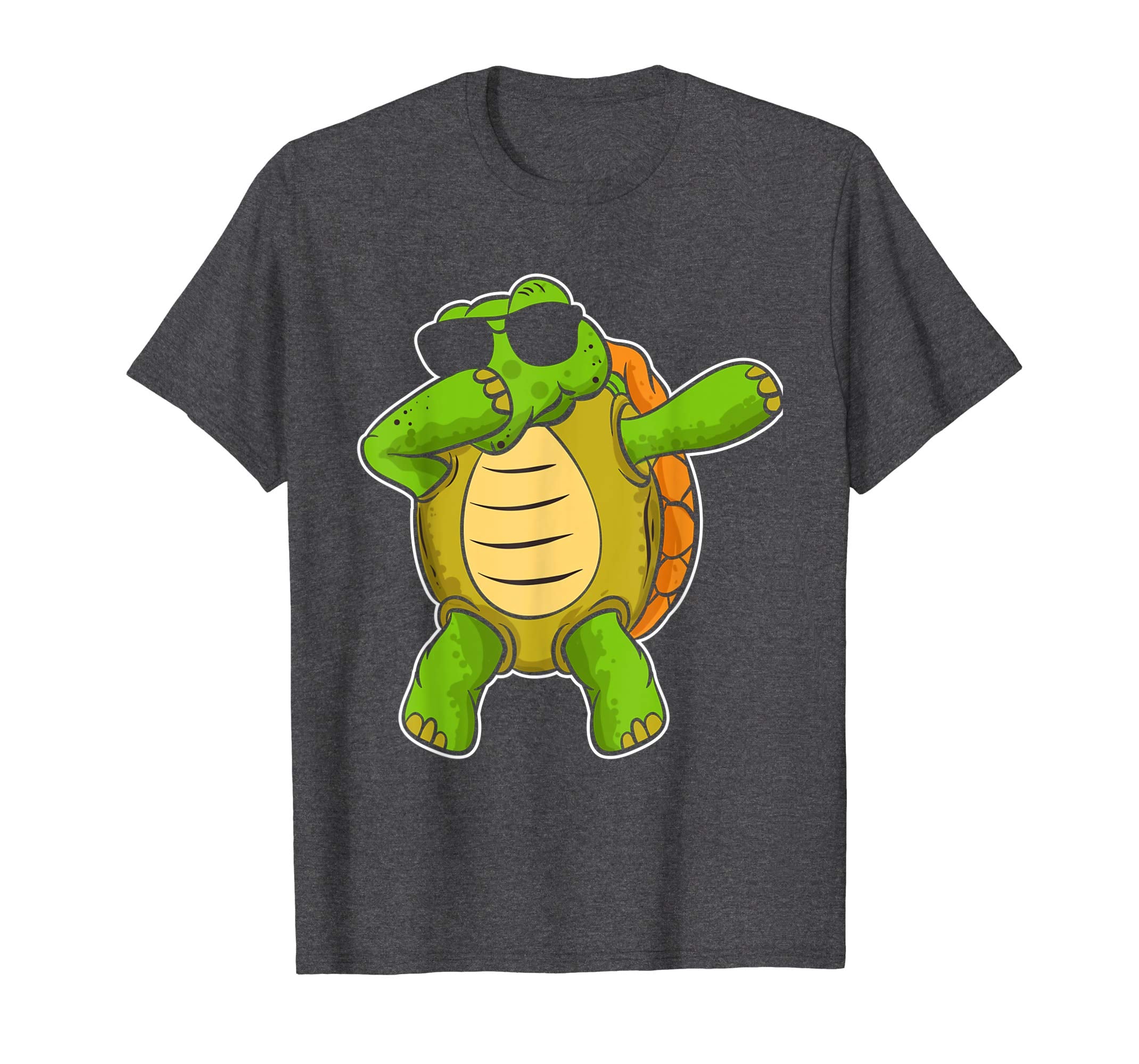 Dabbing Turtle T Shirt Girls Boys Birthday Easter Gift