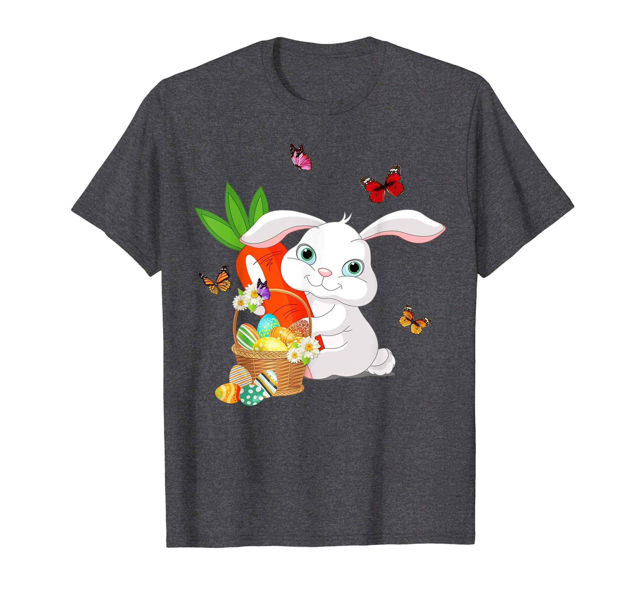 Rabbit Bunny Hat Rabbit Easter Eggs Shirt Happy Ea