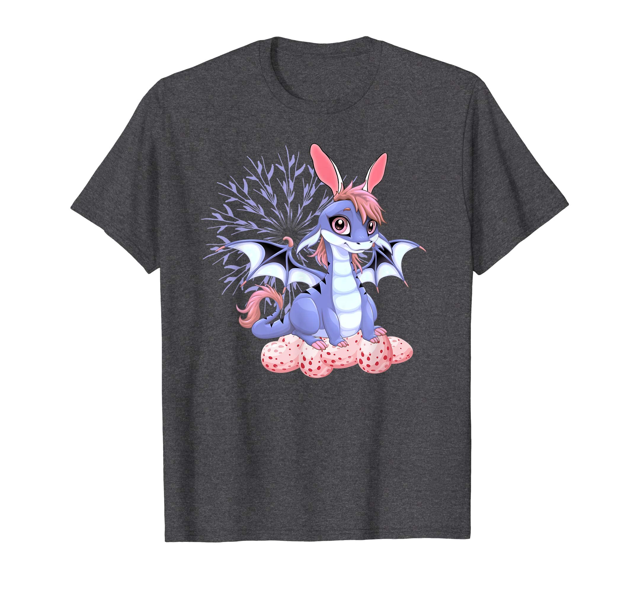 Cute Anime Dragon Bunny Easter Shirt Toddler Girl Boy Women