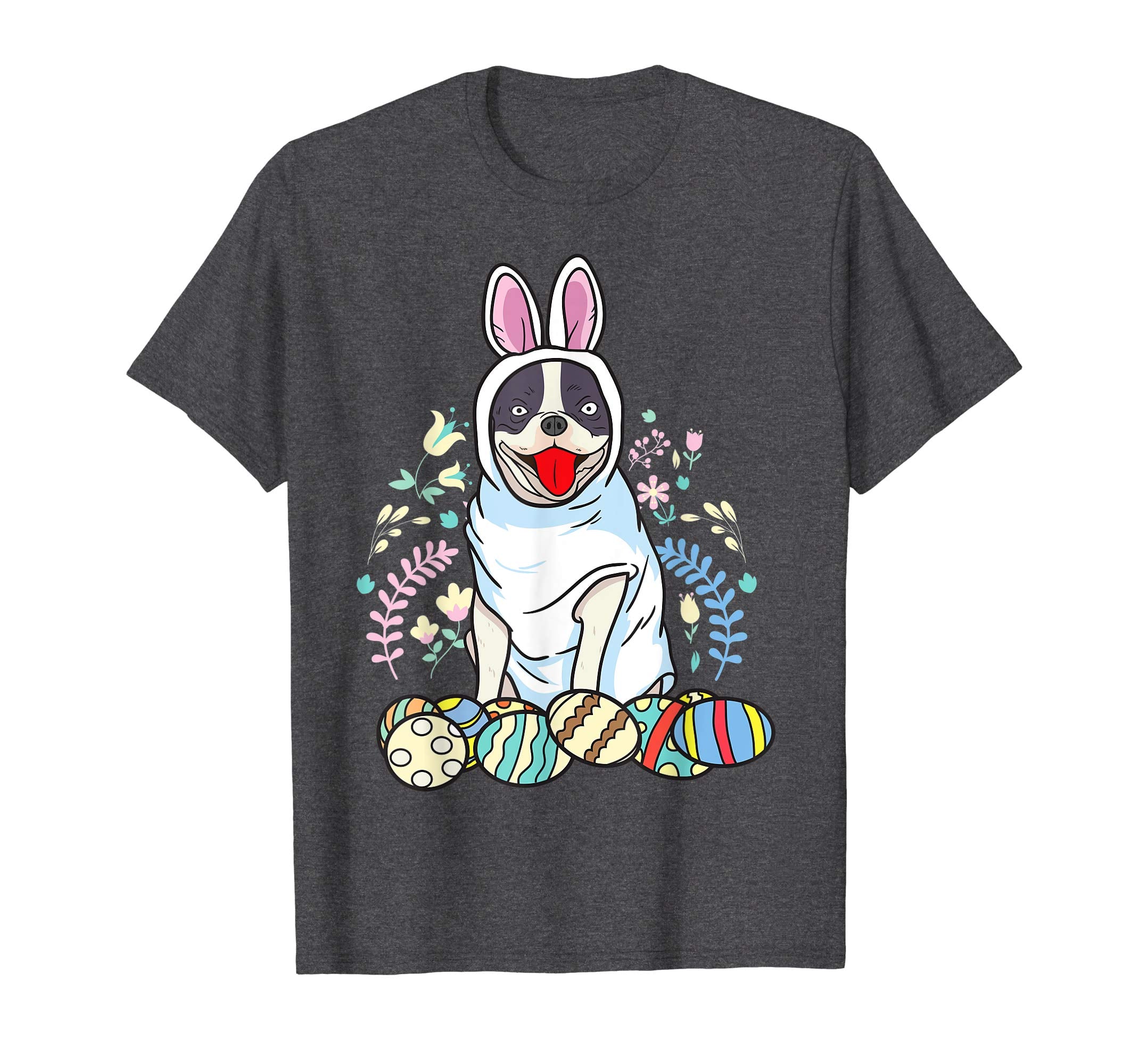 Bunny Easter Shirt French Bulldog Shirt Cool Dog T-Shirt