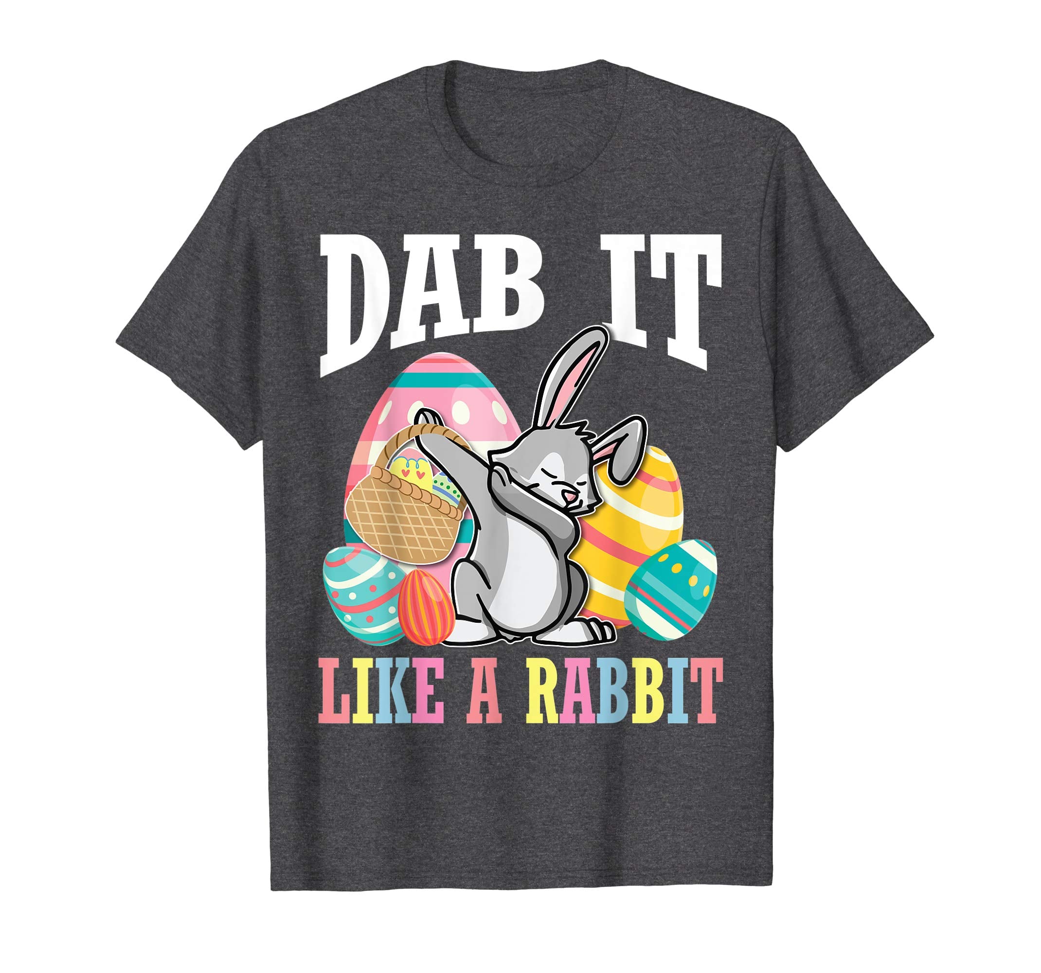 Lovely Bunny Dabbing Easter Eggs Shirt Dab It Like A Rabbit