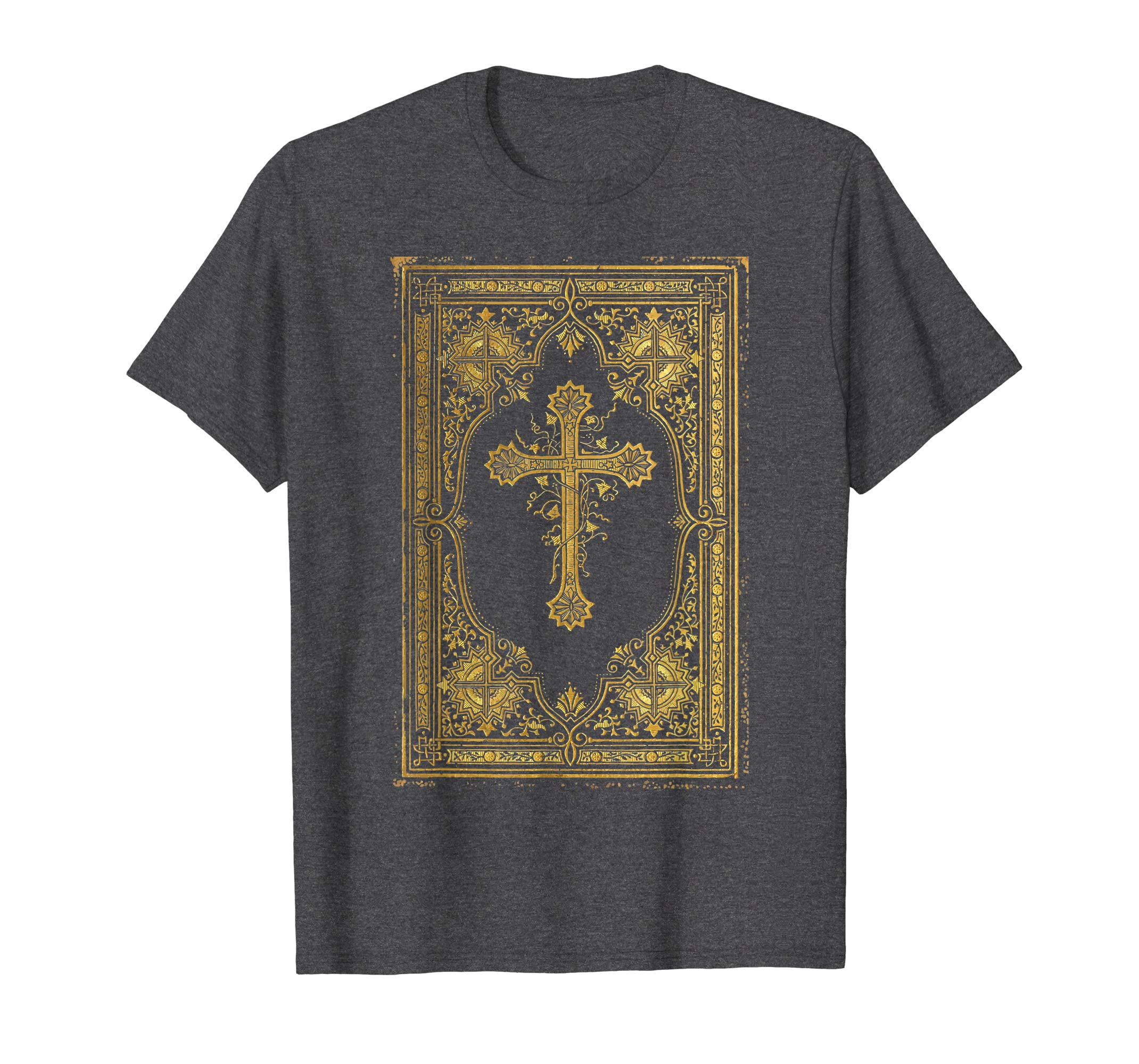 Gold Cross Vintage Catholic Art Easter Shirts Gifts