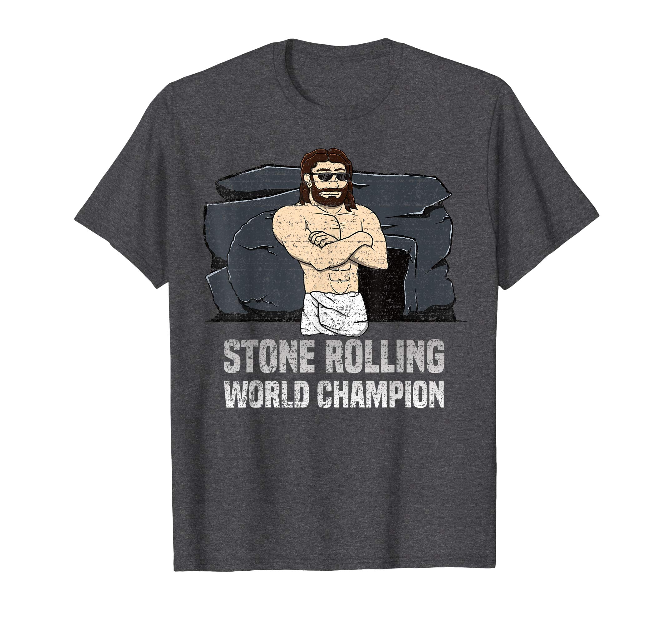 Easter Jesus T Shirt Resurrection Stone Rolling Let's Roll