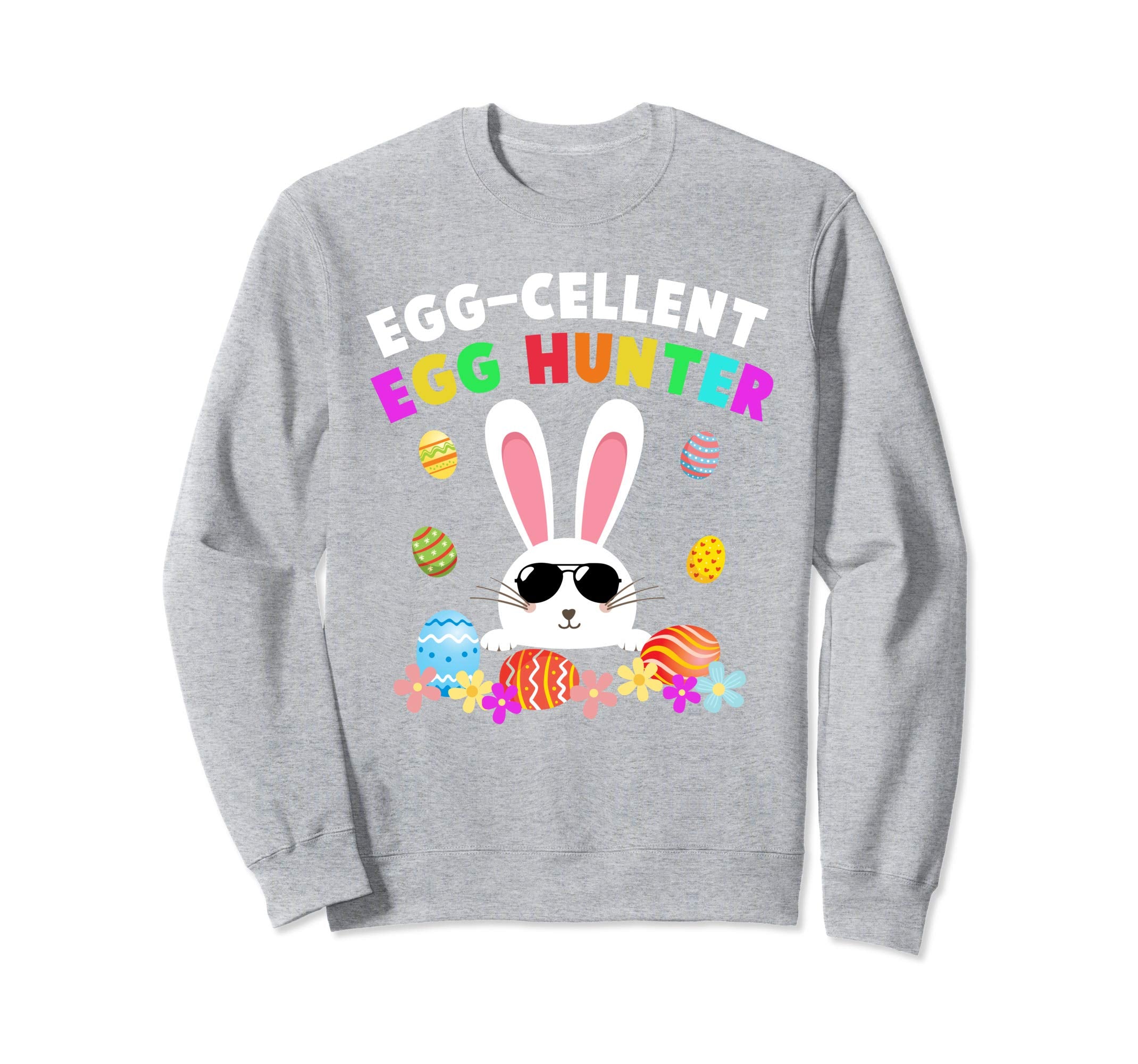 Egg-cellent Egg Hunter Easter T-Shirt Boys Girls Bunny Gift