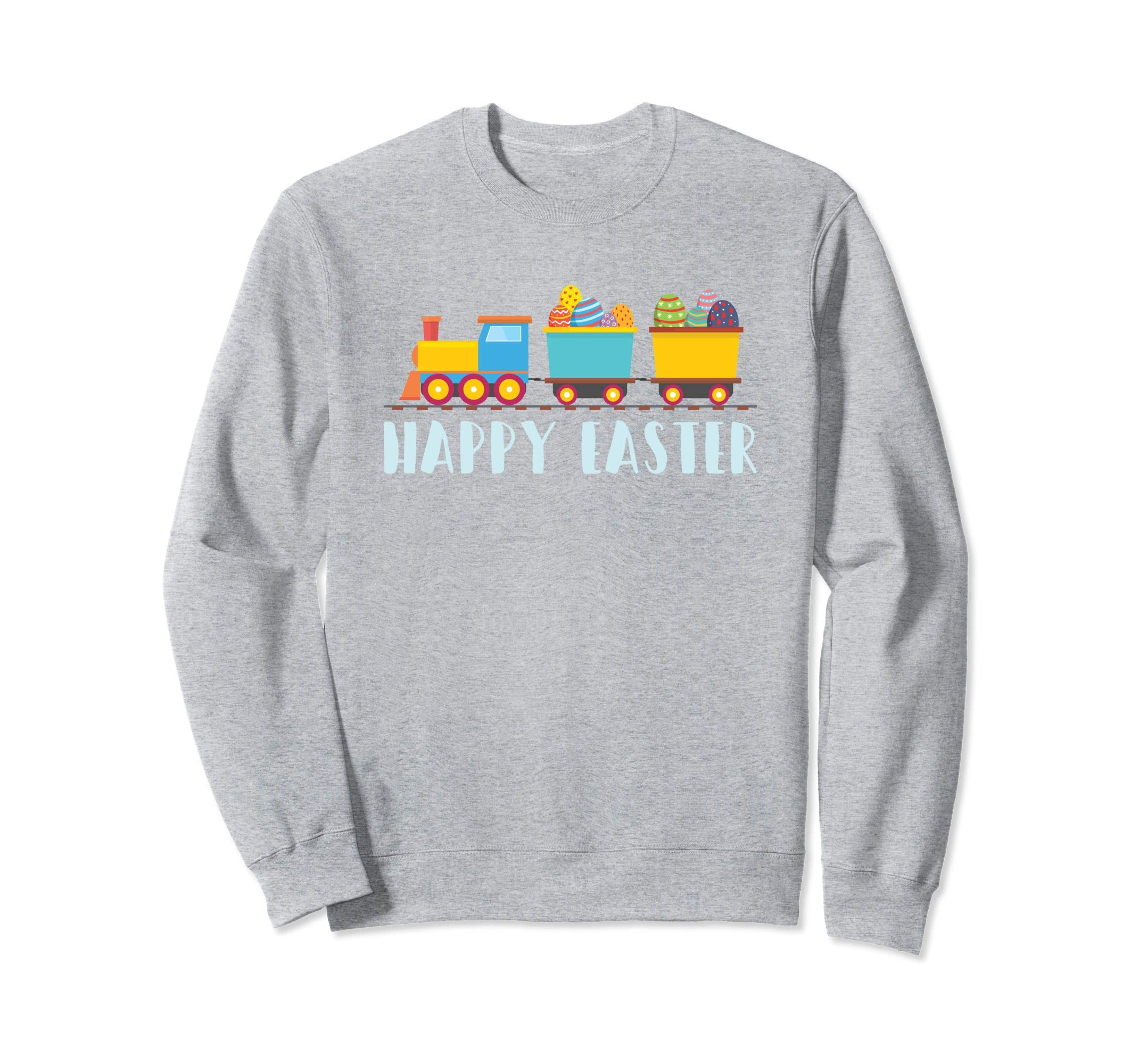 Happy Easter Cute Train With Easter Egg Sweatshirt Gift