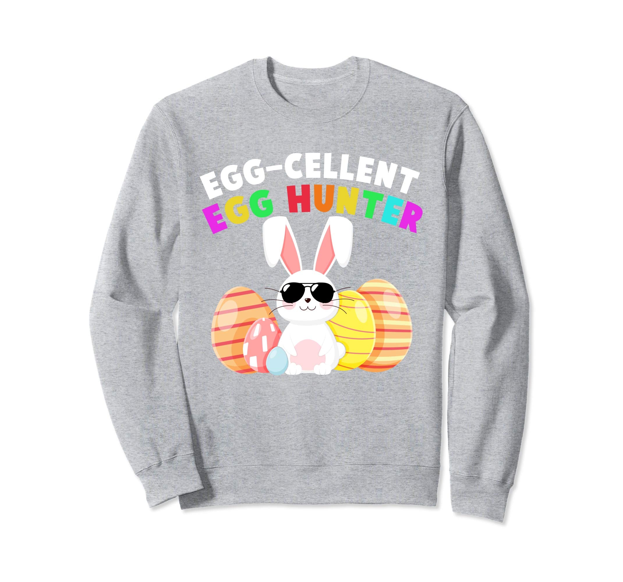 Egg-cellent Egg Hunter Easter T-Shirt Boys Girls Bunny Gift