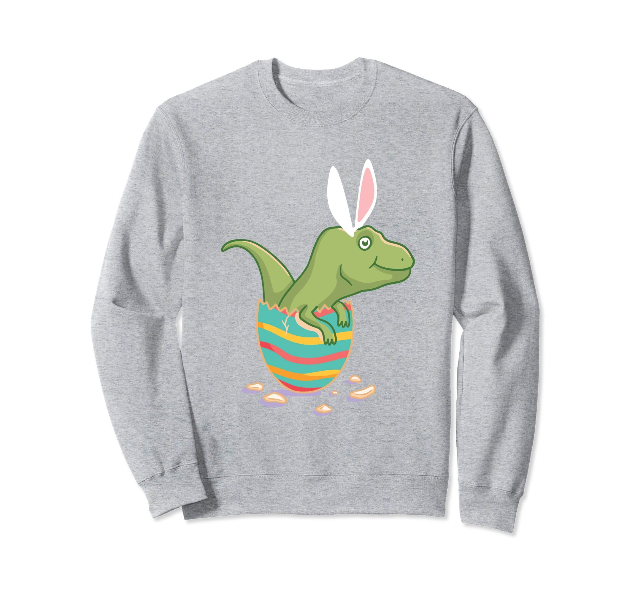 Funny T-Rex Bunny In An Easter Egg Sweatshirt Easter Gift