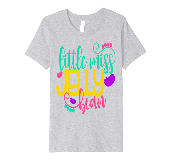 Girls Easter Shirt Kids LittleMiss Jelly Bean Daughter Cute
