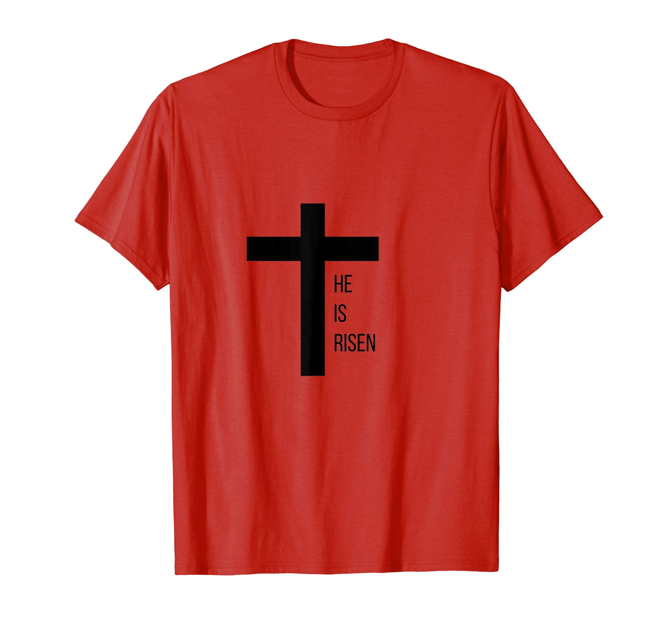 He is Risen Easter Christian Short-Sleeve T-Shirt