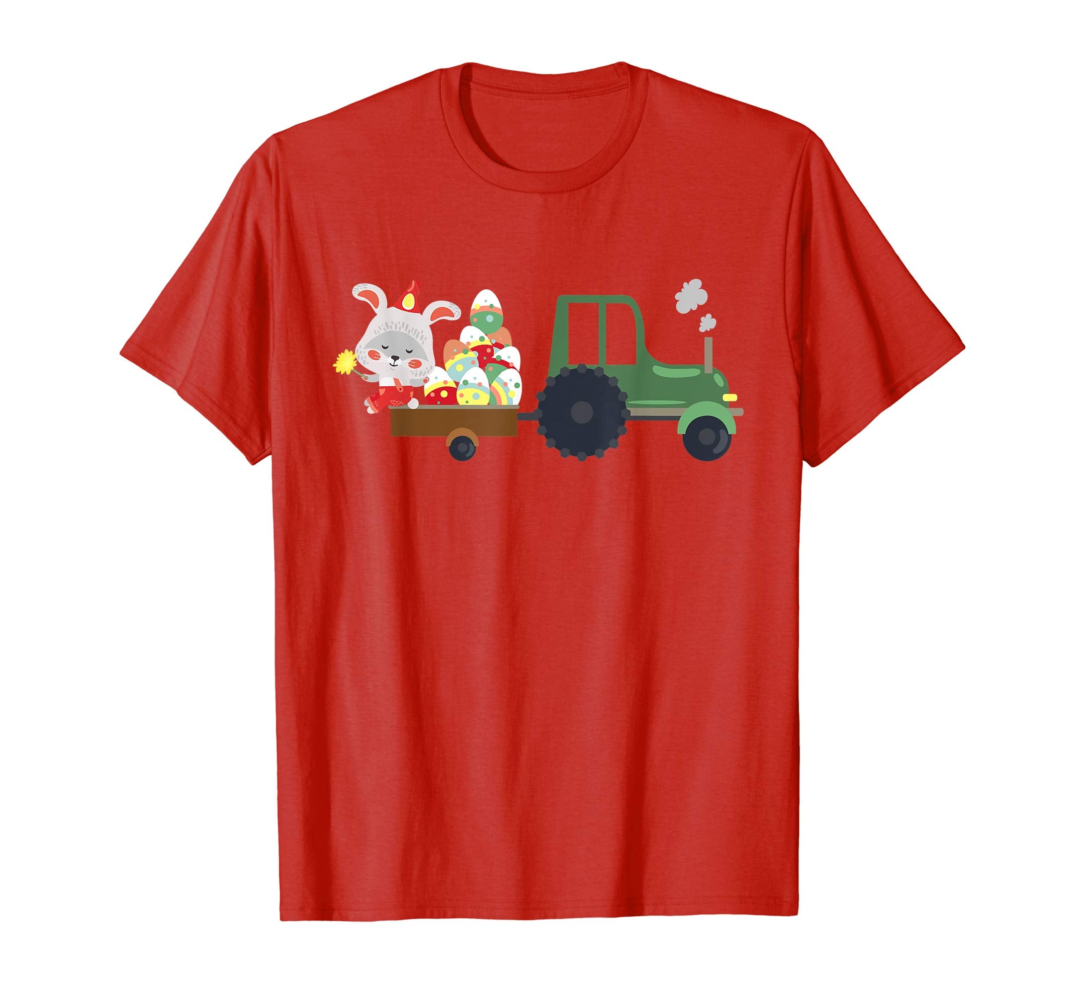 Easter Egg Tractor Cute Bunny T Shirt Funny Easter Gift