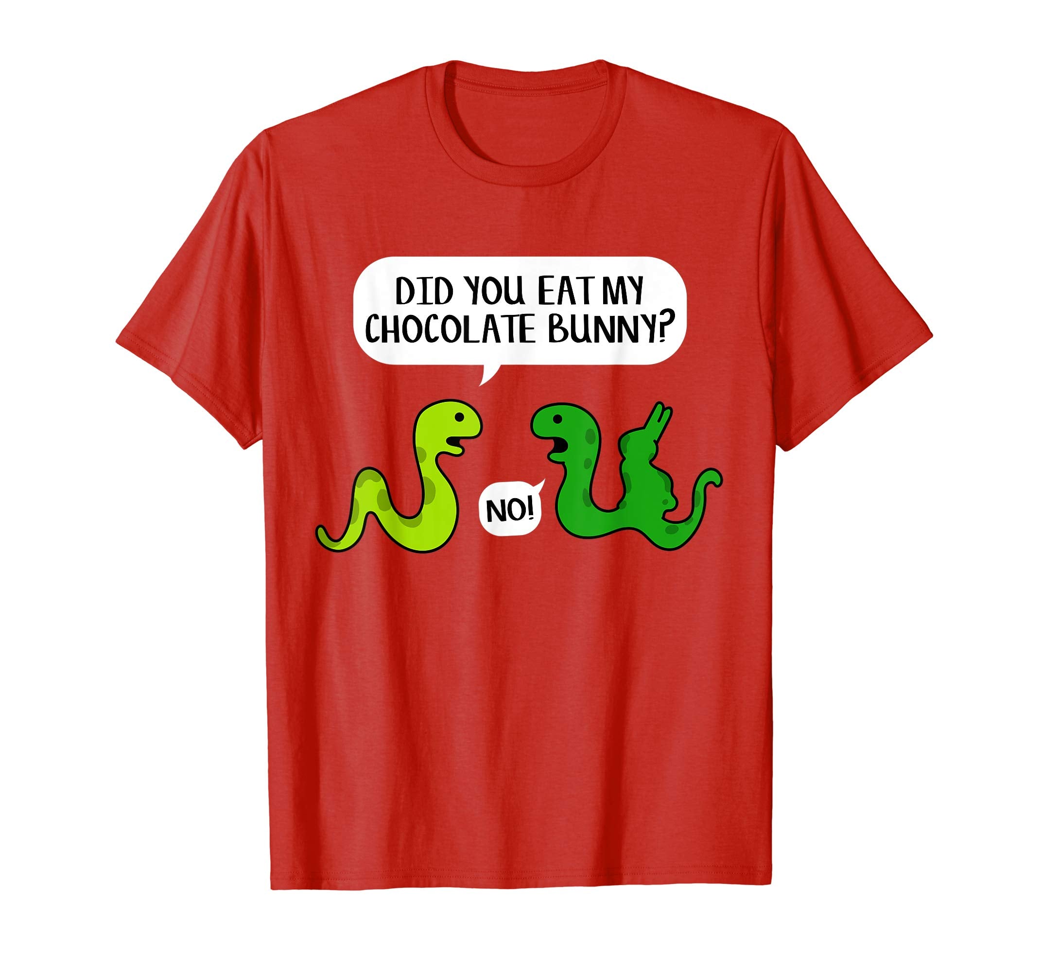 Did You Eat My Chocolate Bunny Easter Shirt Men Kids Toddler