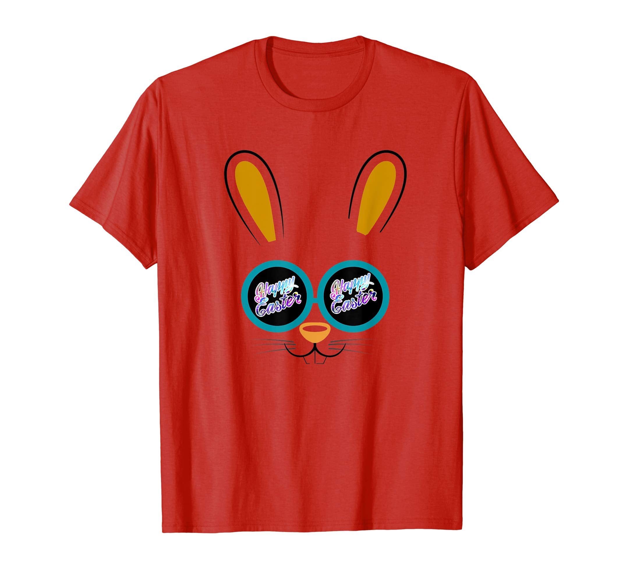Easter Bunny Shirt Funny Happy Easter Boy Bunny Face Gift
