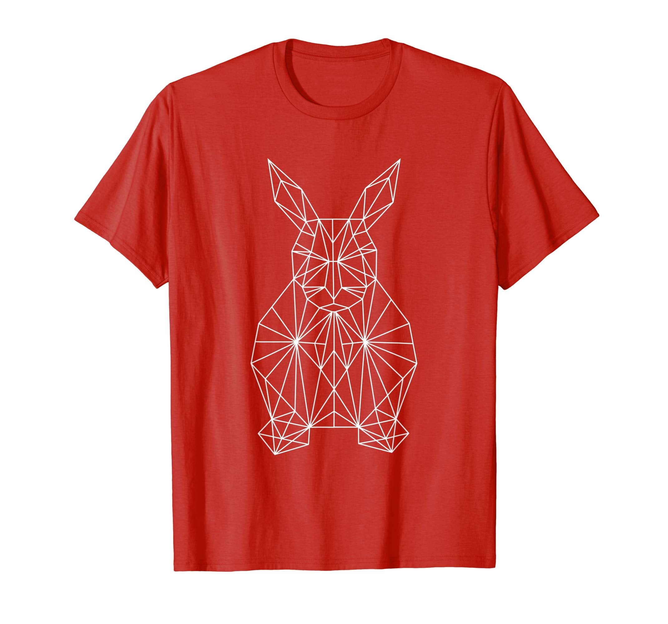 Easter Bunny Rabbit Geometry Easter Egg T-Shirt Funny