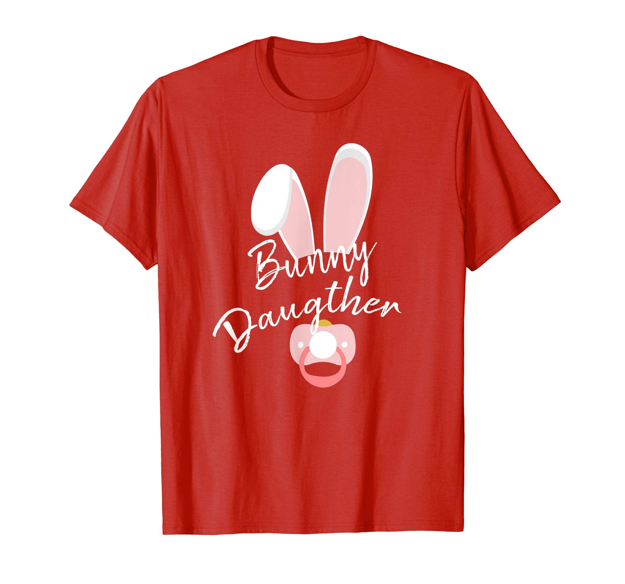 Easter Bunny Daughter Tshirt Rabbit Baby Nipple Tee for Girl