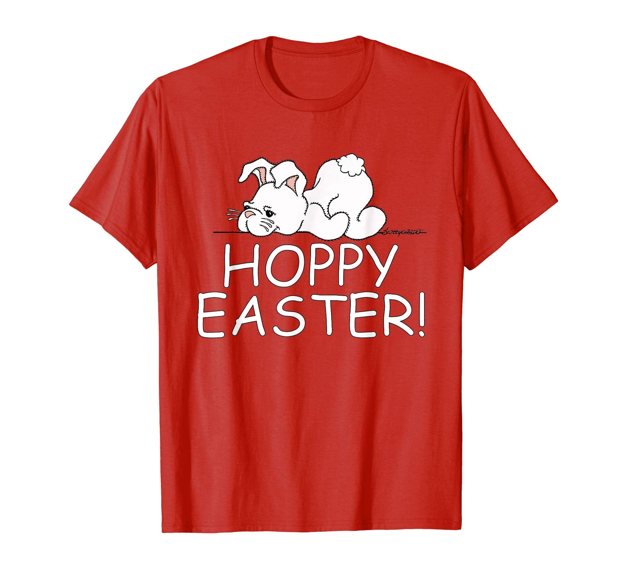 Hoppy Easter Shirt Girls Boys Kids Easter Party T-Shirt