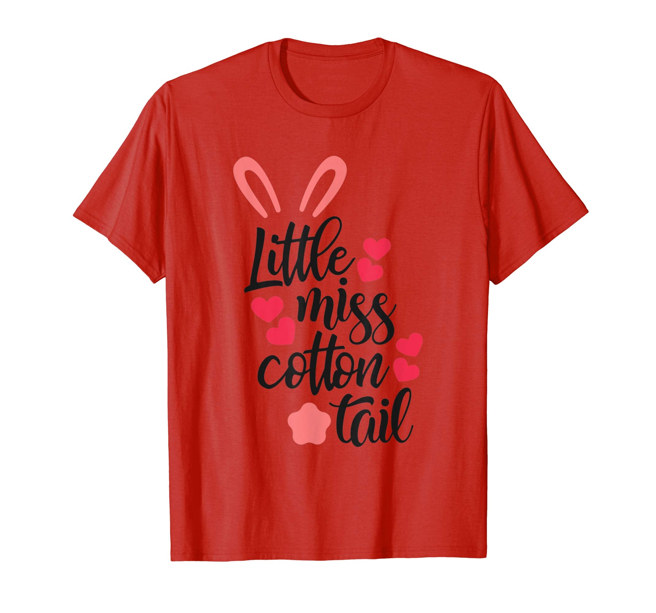 Little Miss Cotton Tail T-Shirt Easter Bunny Gifts For Girls