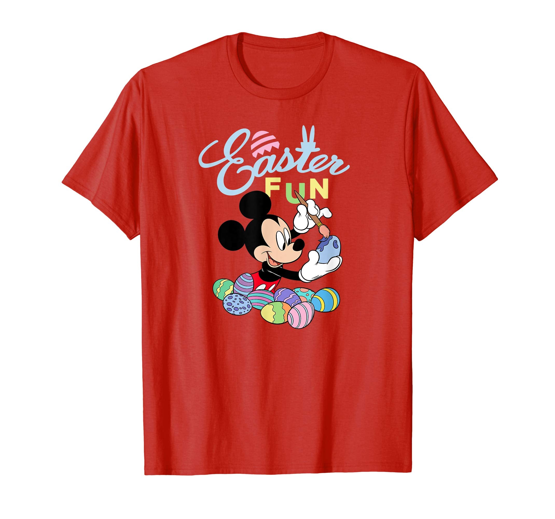 Disney Mickey Mouse Easter Fun Painting Eggs T-Shirt