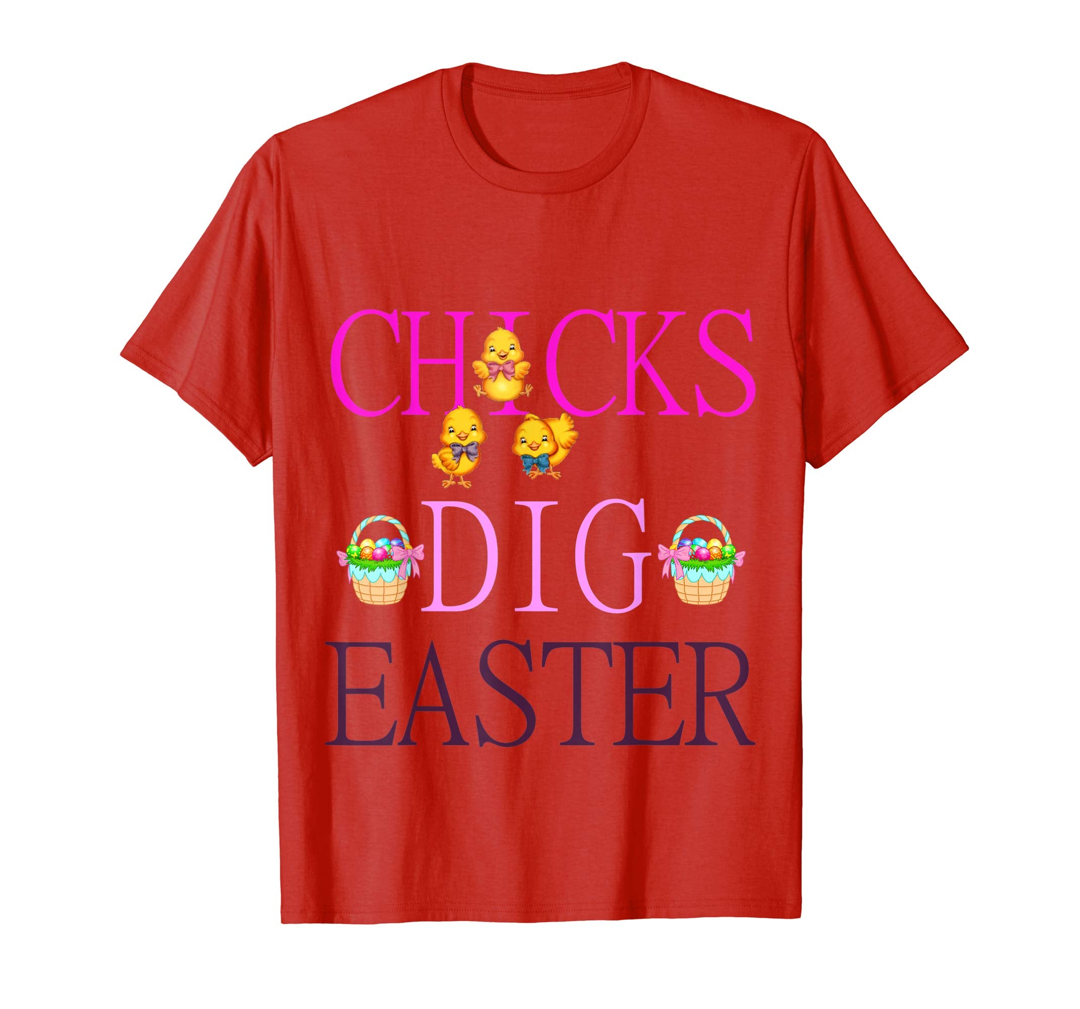 Chicks Dig Easter Tshirt | Funny Easter Egg Tee