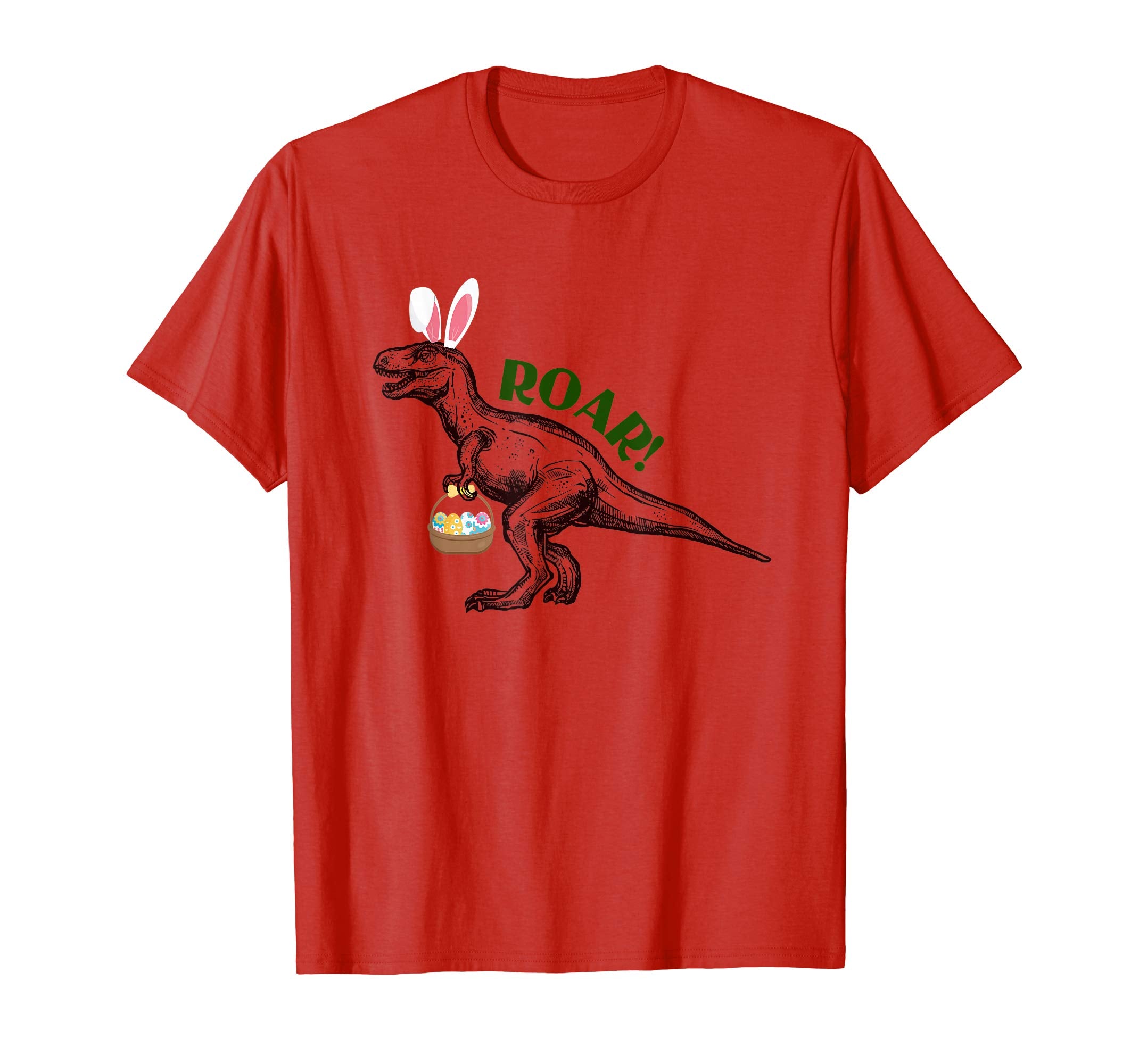Funny Easter Dinosaur T-Rex T Shirt For Kids - Cool Dinosaur