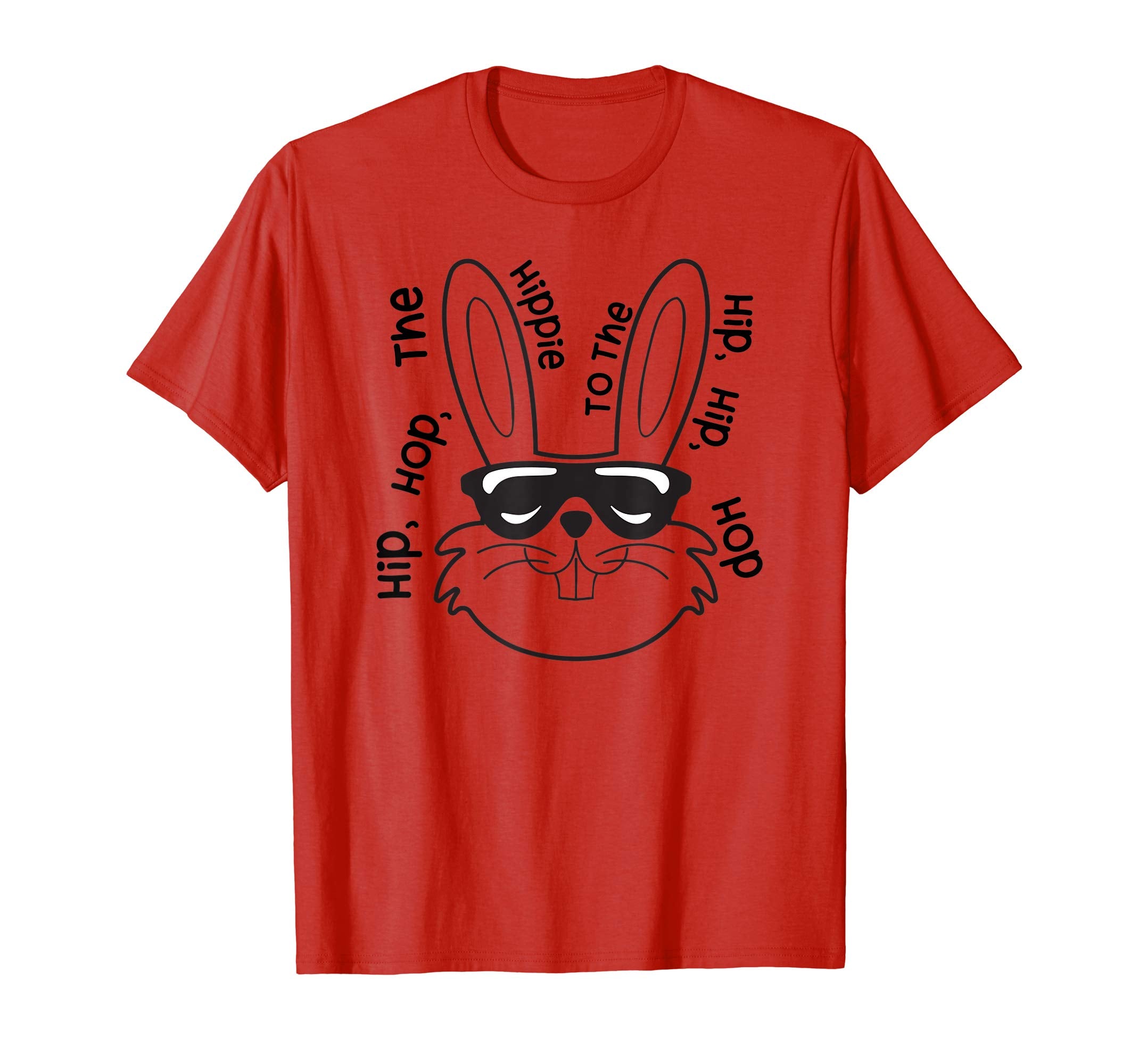 Hip Hop Bunny Tshirt Cool Cute Easter Bunny Men Women Tee