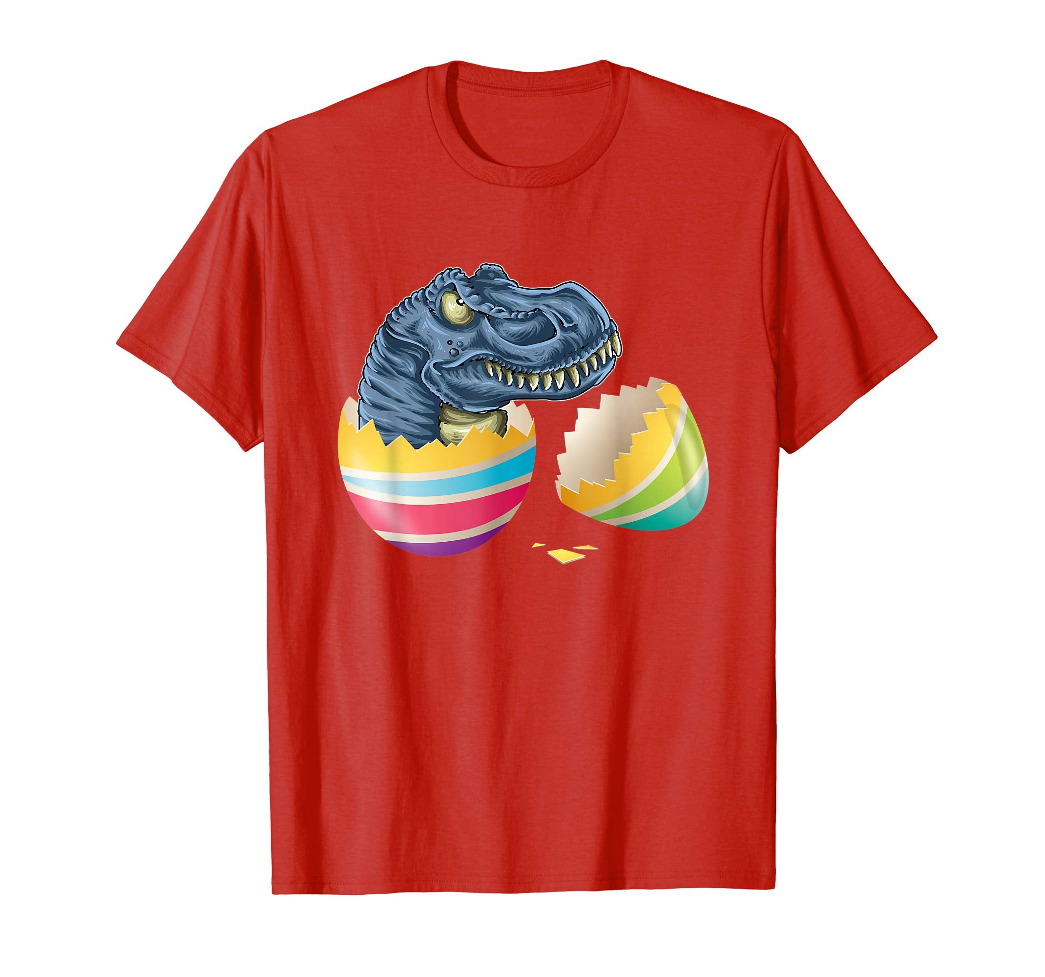 Boys Dinosaur Easter Eggs Empty TShirt Funny T Rex Gift Idea