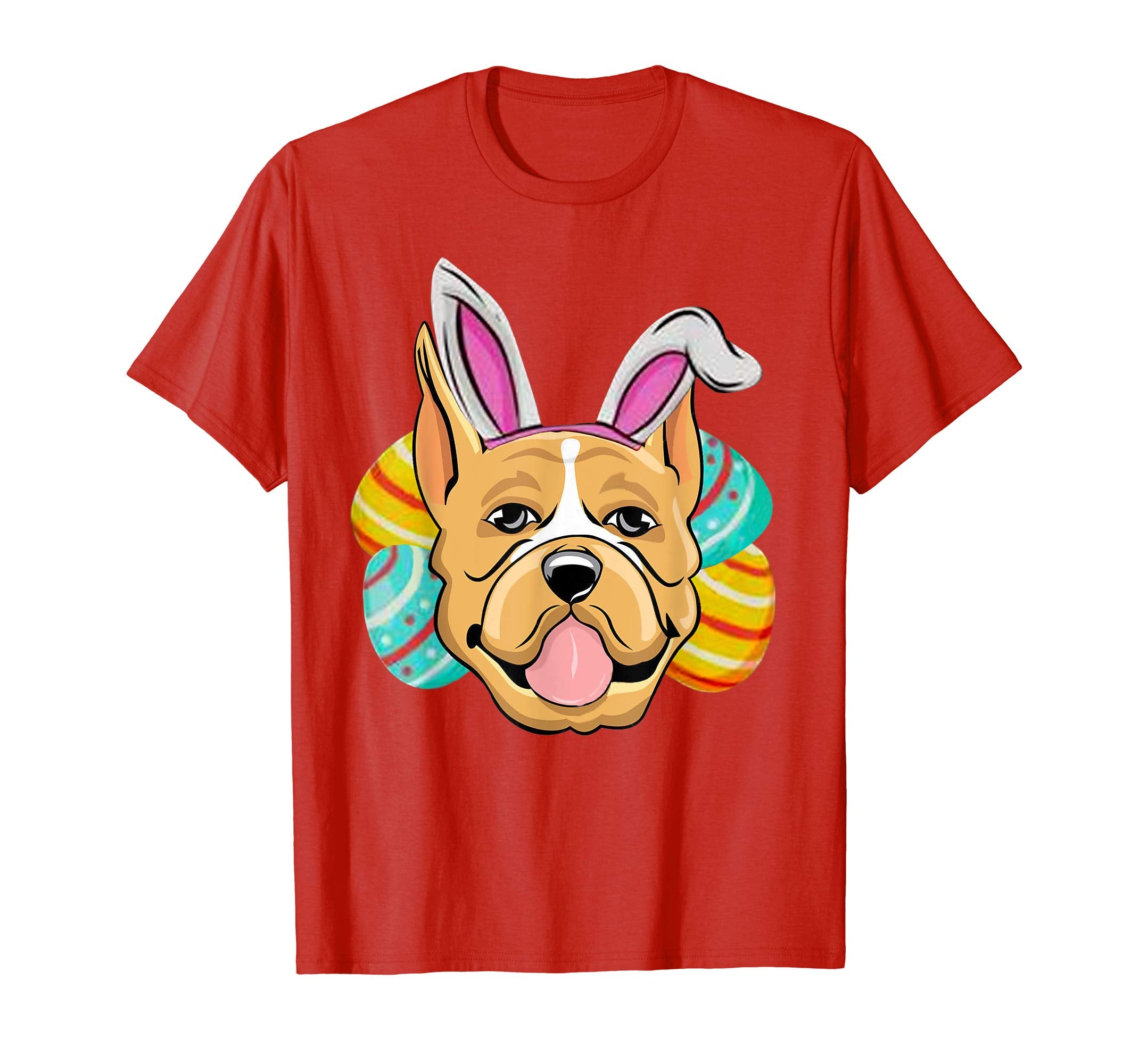 Boxer Easter Bunny Lover T-Shirt Funny Costume Gift Tee