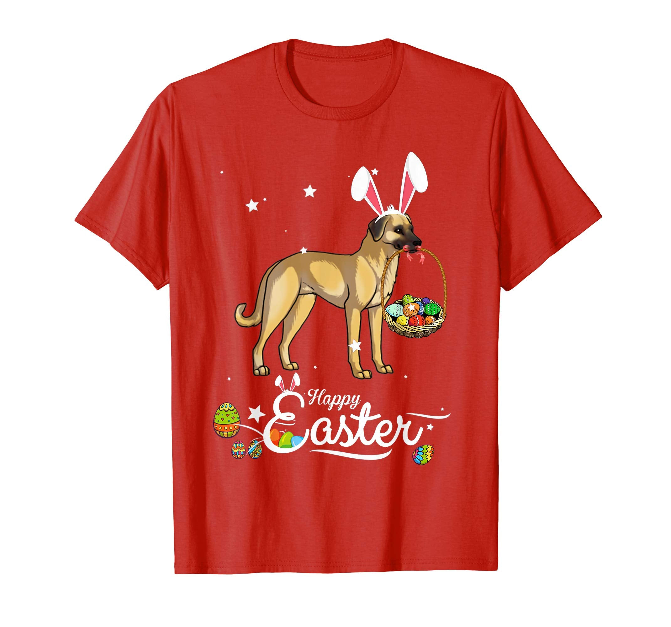 Anatolian Shepherd Dog With Bunny Hat Easter Costume T Shirt